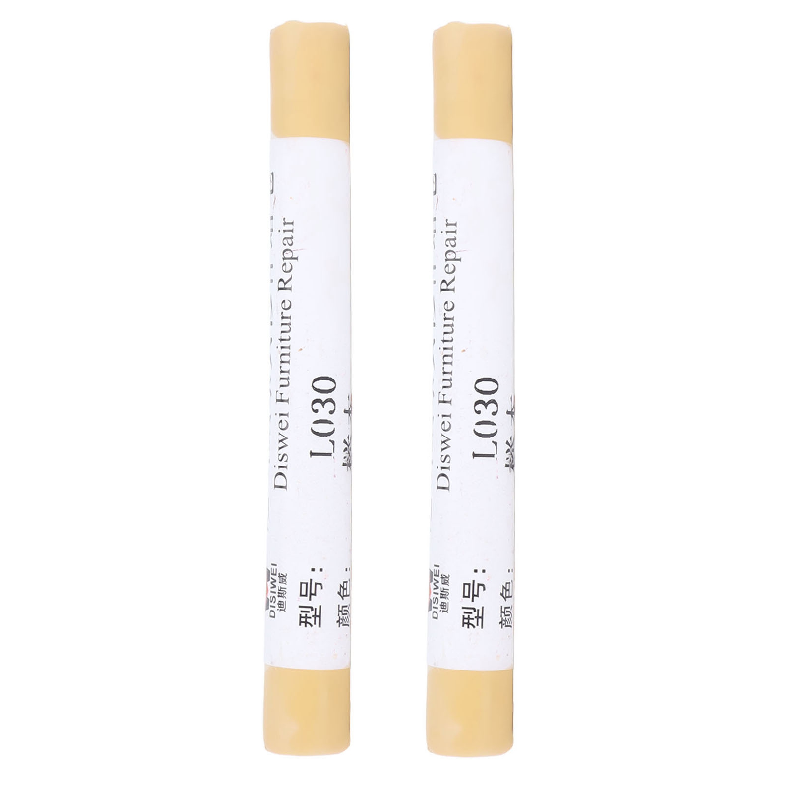 Set Mit 2 Reparaturstiften Für Möbel Und Fußböden, Für Ausbesserungsarbeiten An Lackierungen, Aus Verbundholz (buche).