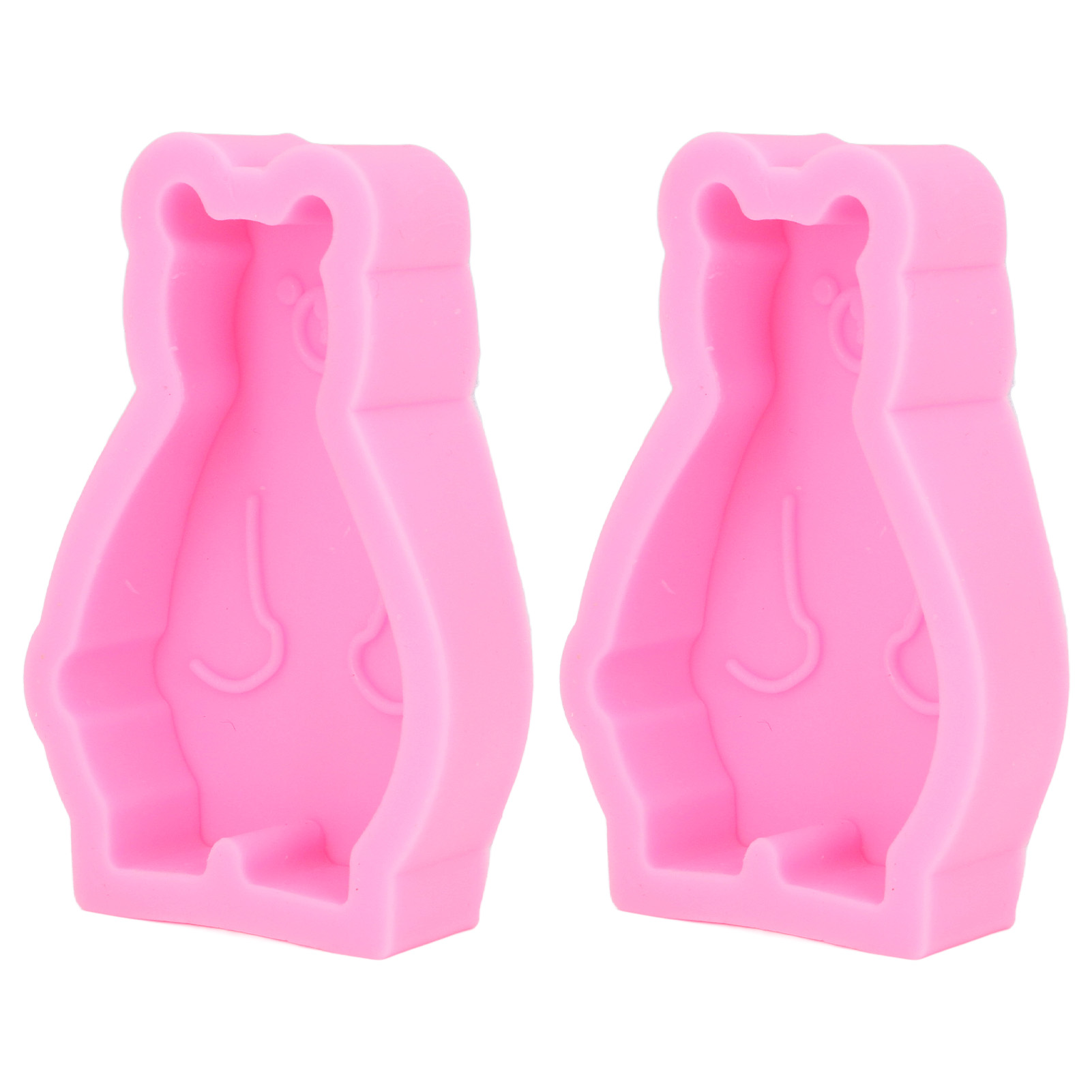 Silikonformen In Bärenform, Leicht Zu Entformen, Flexibel Und Weich, Ideal Zum Backen Von Kuchen, Fondant Und Schokolade.