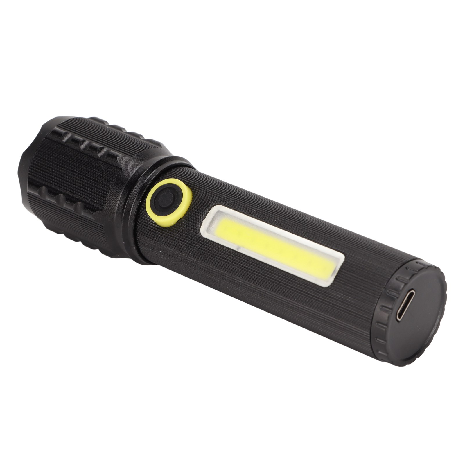 Leistungsstarke Mini-taschenlampe Mit 3 Leuchtmodi, Teleskopzoom, Tragbar Und Wiederaufladbar, Ideal Für Camping, Notfälle Und Outdoor-aktivitäten.