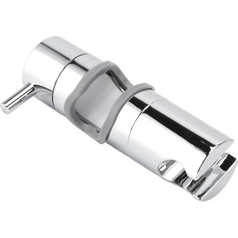 Verchromter Duschkopfhalter Aus Abs, Verstellbar, Rutschfest, Verschiebbar, Für Badezimmer