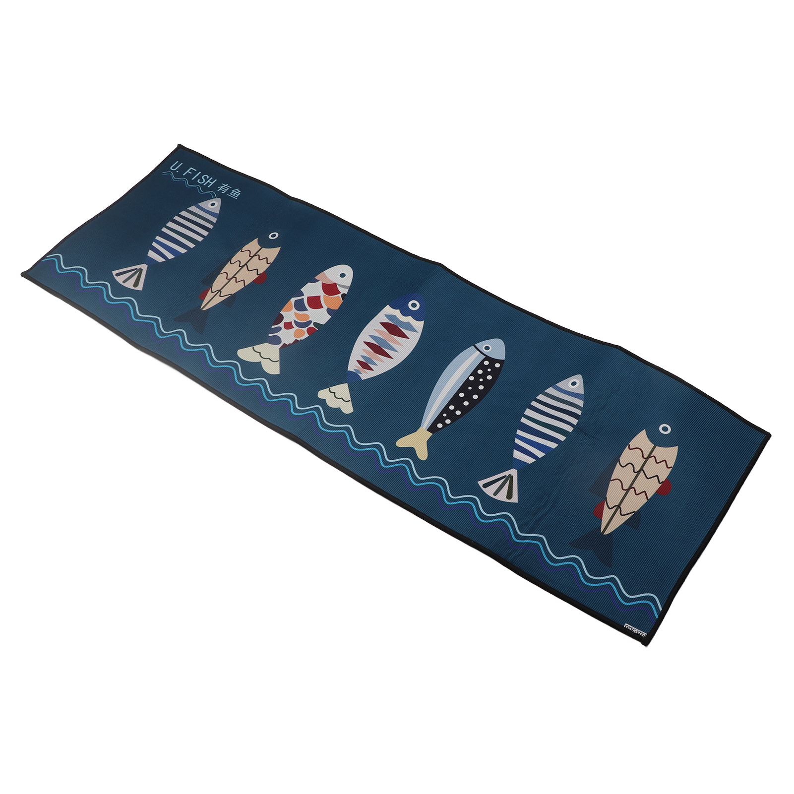Rutschfeste Fußmatte, Komfortabel Und Strapazierfähig, Mit Niedlichem Fischmuster, Für Küche, Wohnzimmer, Badezimmer, Eingangsbereich, 40 X 120 Cm / 15,8 X 47,2 Zoll