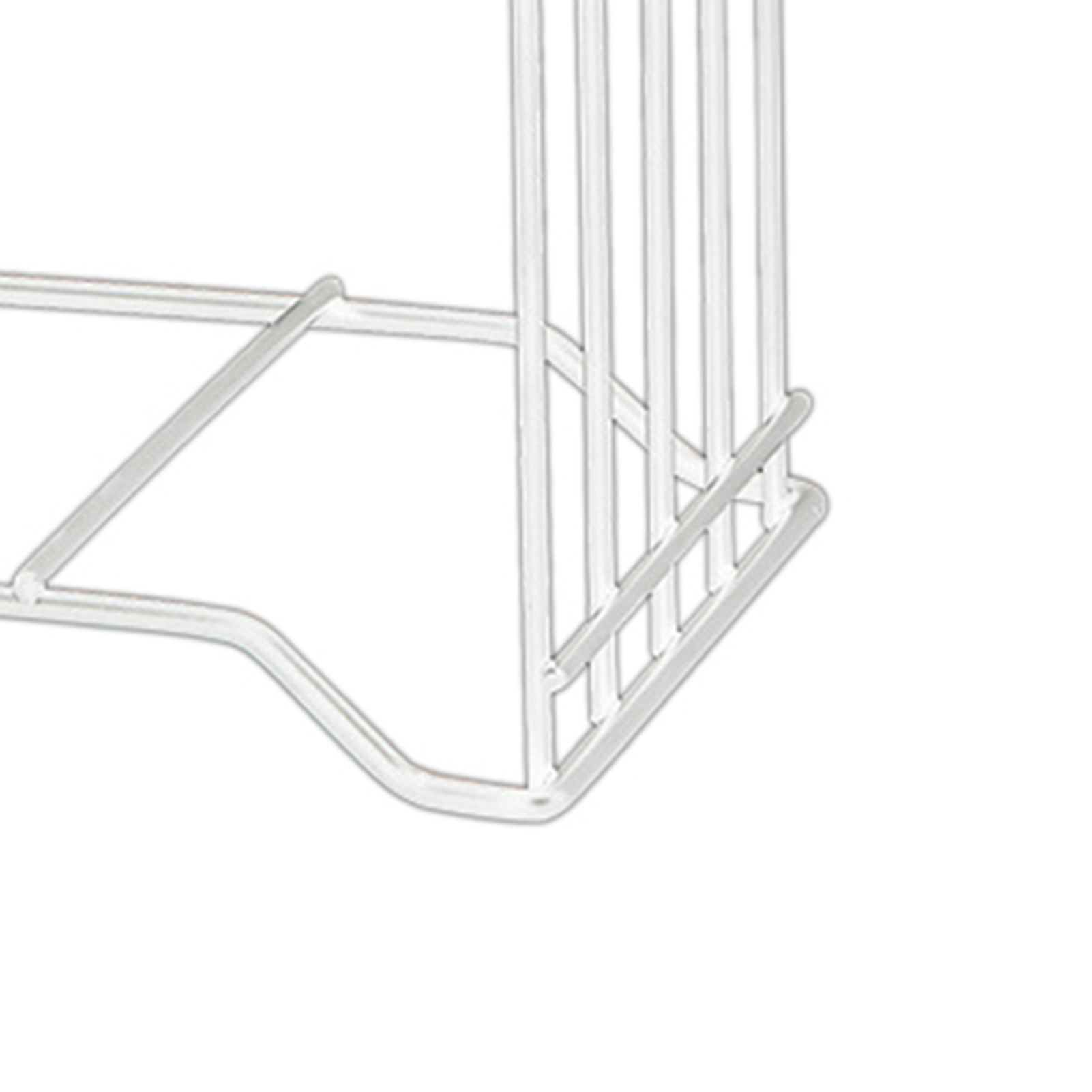 Ablage Für Schneidebretter Aus Weißblech Mit 4 Integrierten Topfdeckelschlitzen, Ideal Für Die Arbeitsfläche.