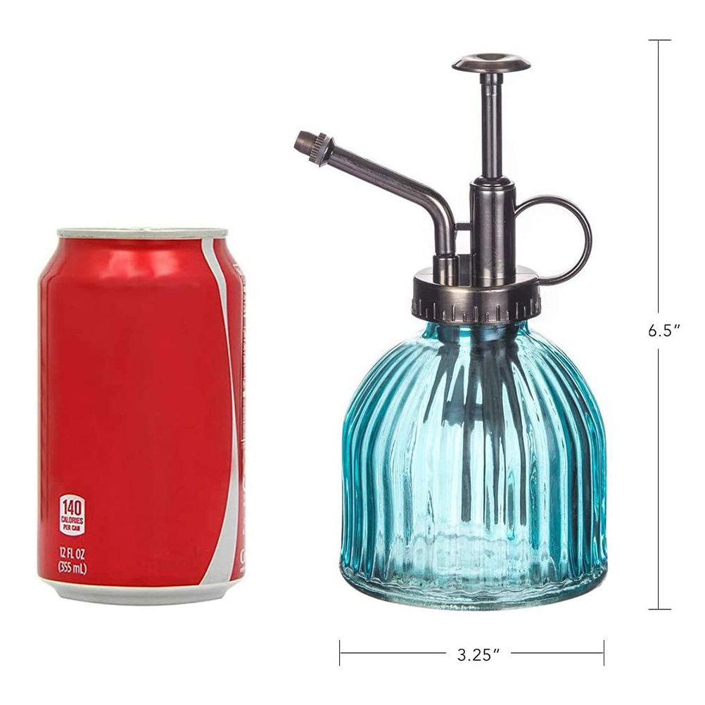 Retro-glasgießgerät Mit Eingebauter Pumpe Und Kunststoffkappe – Bewässerungswerkzeug Für Pflanzen