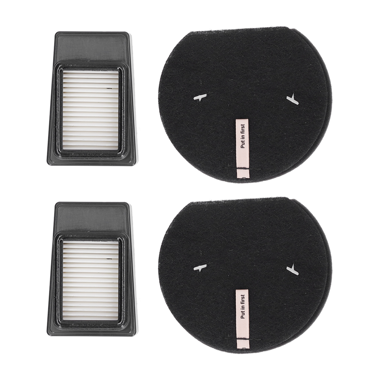 Packung Mit 2 Ersatz-baumwollfiltern Für Bissell Icon Pet Staubsauger 2792 1621427 621616 1621064