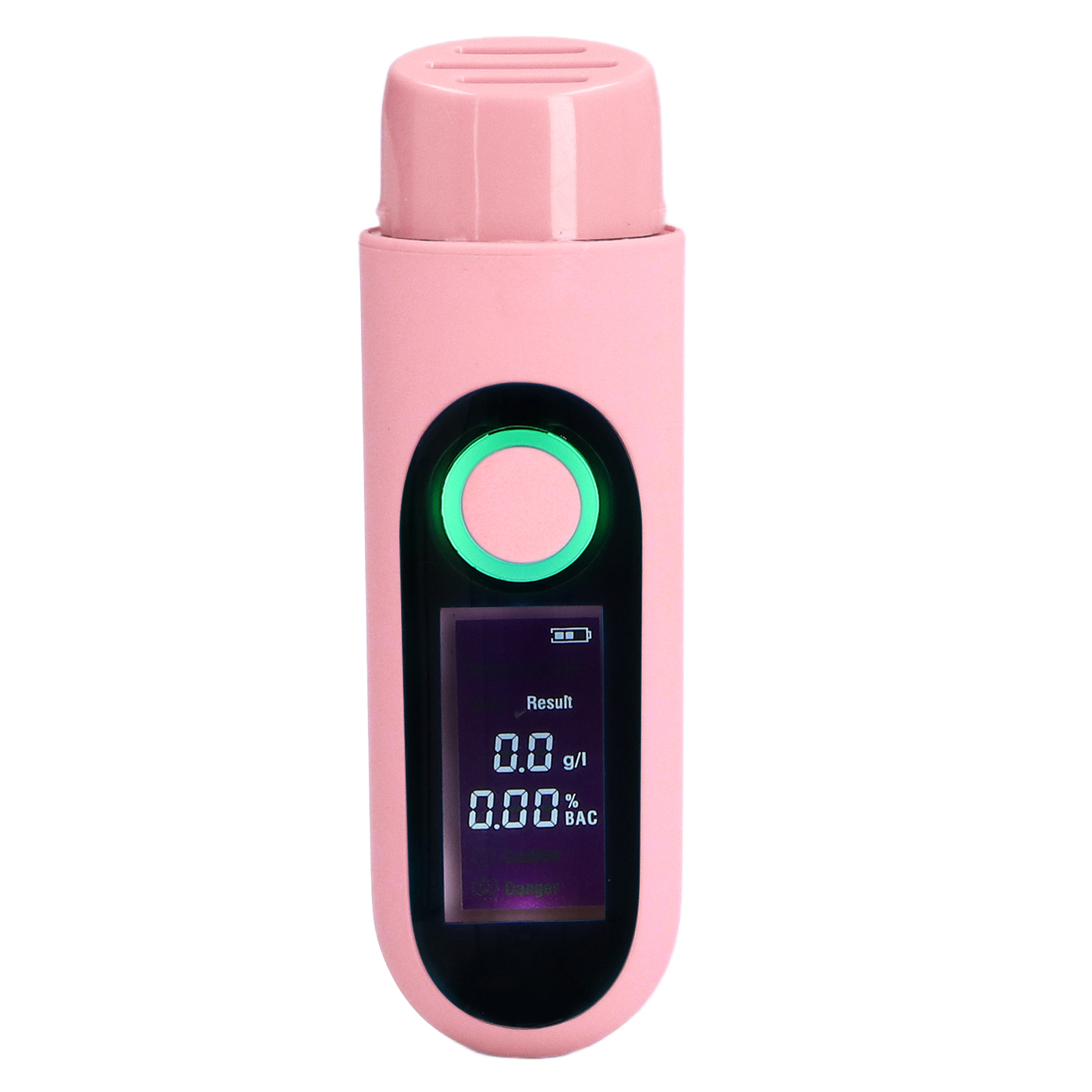 Alkoholtester Mit 3-farben-lcd-bildschirm, Usb-ladefunktion, Berührungsloser Durchblasprüfung, Professioneller Einsatz