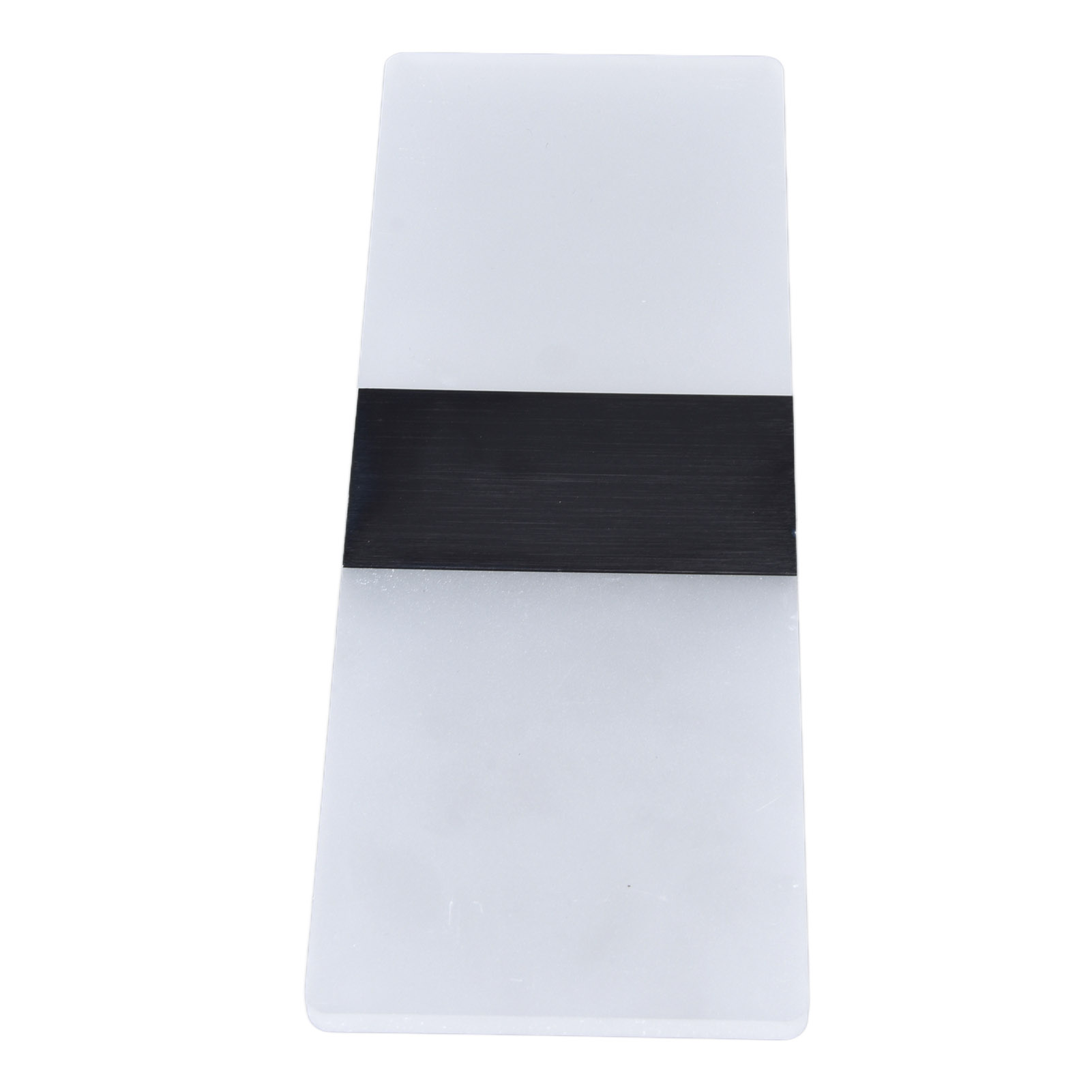 Led-wandleuchte 6w Acryl, 360° Leuchtkraft, Hohe Helligkeit, Uv-beständig, Nach Oben Und Unten Gerichtet, Für Schlafzimmer, Kantine, 90–265v, Schwarz