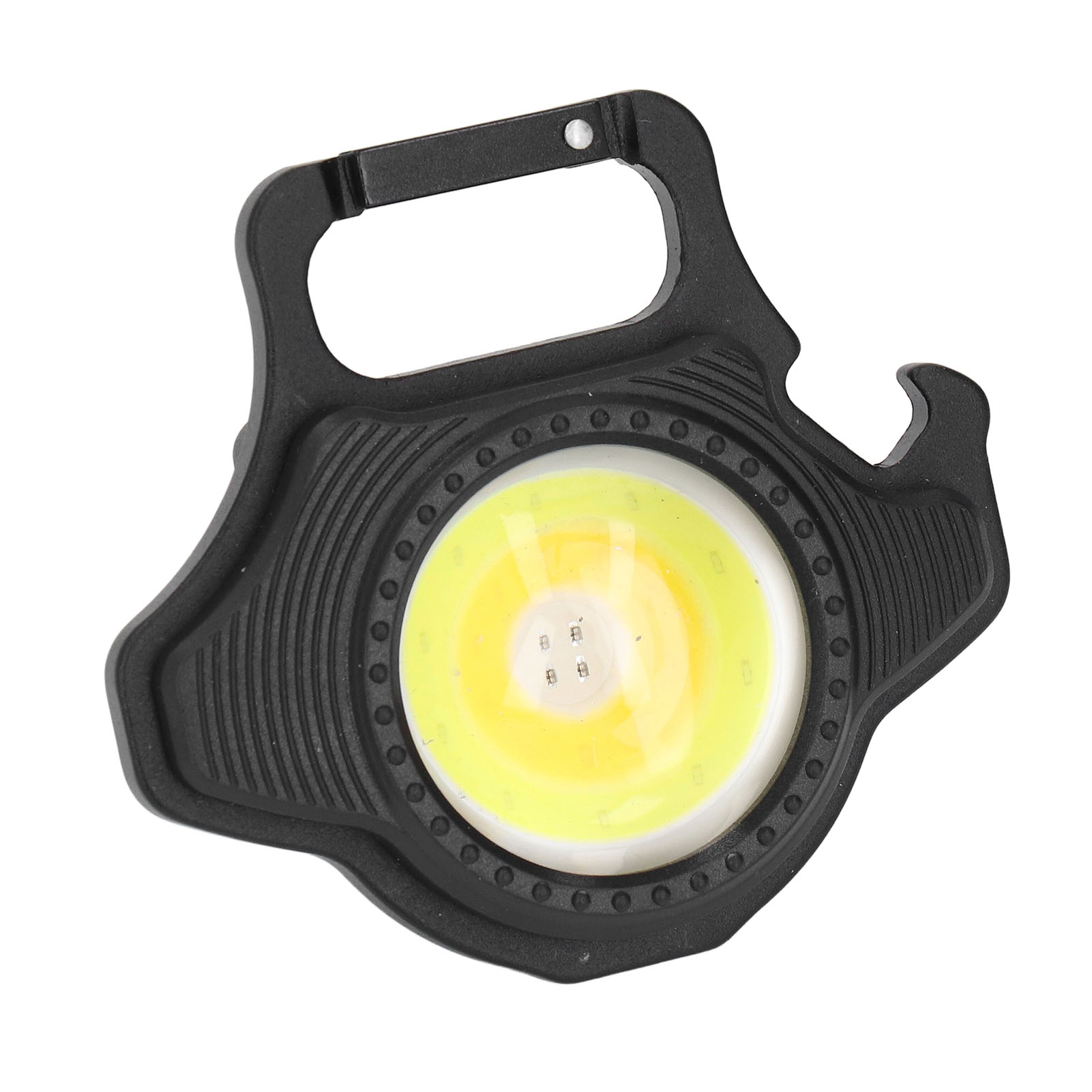 Kompakte, Wiederaufladbare Cob-taschenlampe Mit 500 Lumen, Mini-taschenlampe Mit Faltbarem Ständer Für Angeln, Wandern Und Camping