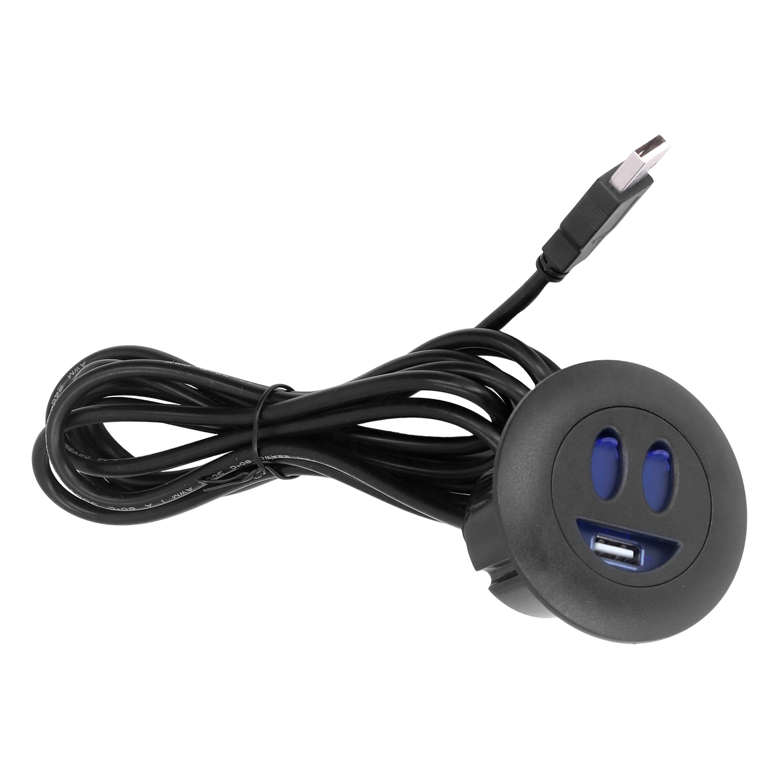 5v Usb-ladebuchse Mit 2,5 M Langem Netzkabel Und Integrierter Installation Für Zuhause, Bett, Sofa Oder Sessel