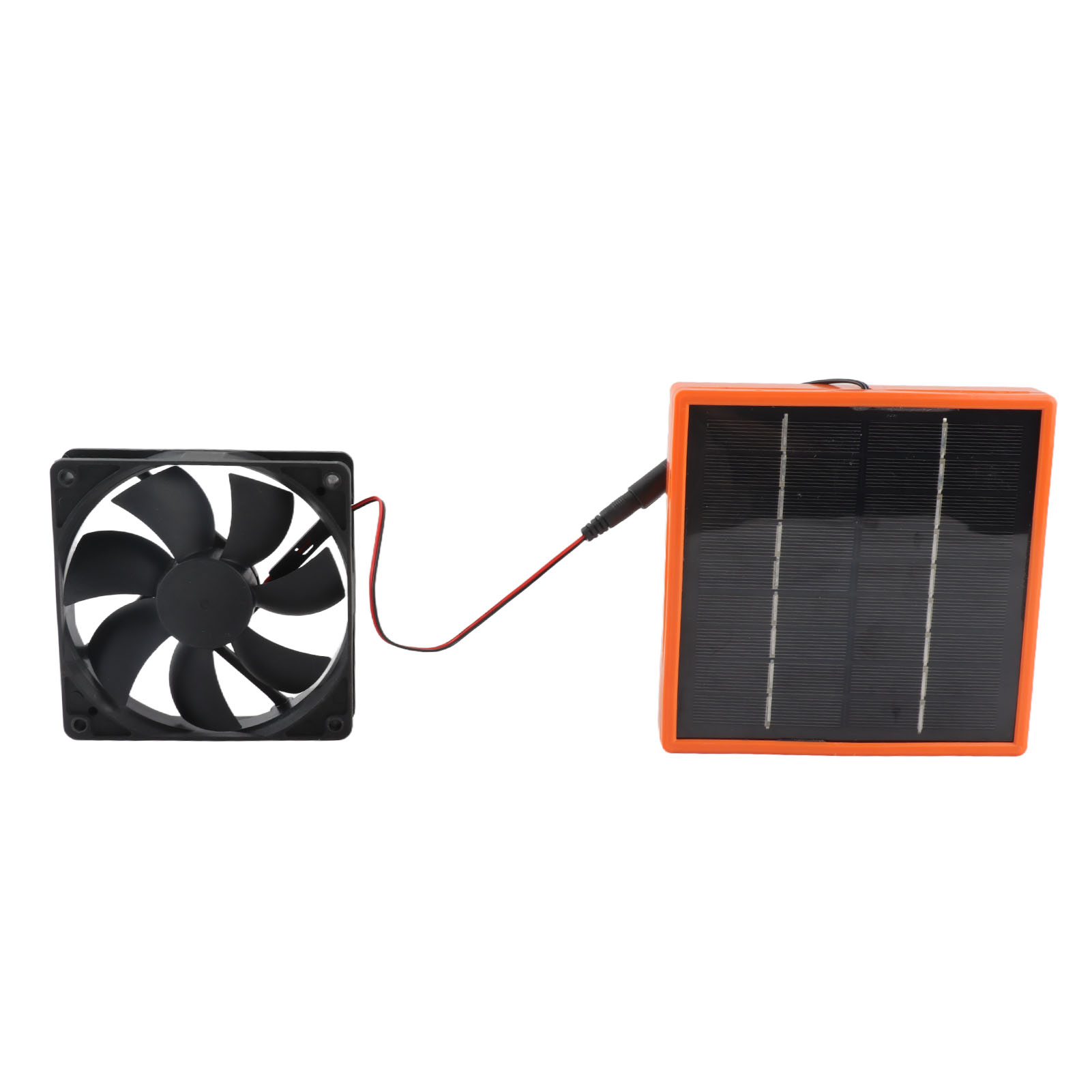 5w 12v Solarventilator Mit Ständer, Tragbar Und Einfach Selbst Zu Montieren, Mit Solarpanel, Ideal Für Hühnerstall Oder Gewächshaus.