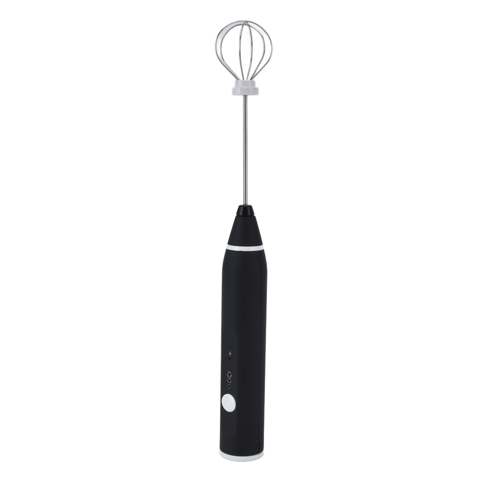 Elektrischer Handrührer Mit 3 Geschwindigkeitsstufen, Abnehmbarer Edelstahl-sonde, Sichere Antihaftbeschichtung, Flexibel, Mini-handmixer