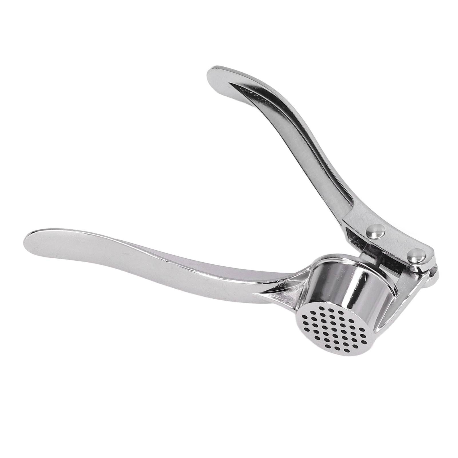 Knoblauchpresse, Hand-ingwerzerkleinerer, Küchenhelfer Aus Zinklegierung Mit Ergonomischem Griff, Rostfrei, Für Den Privaten Gebrauch