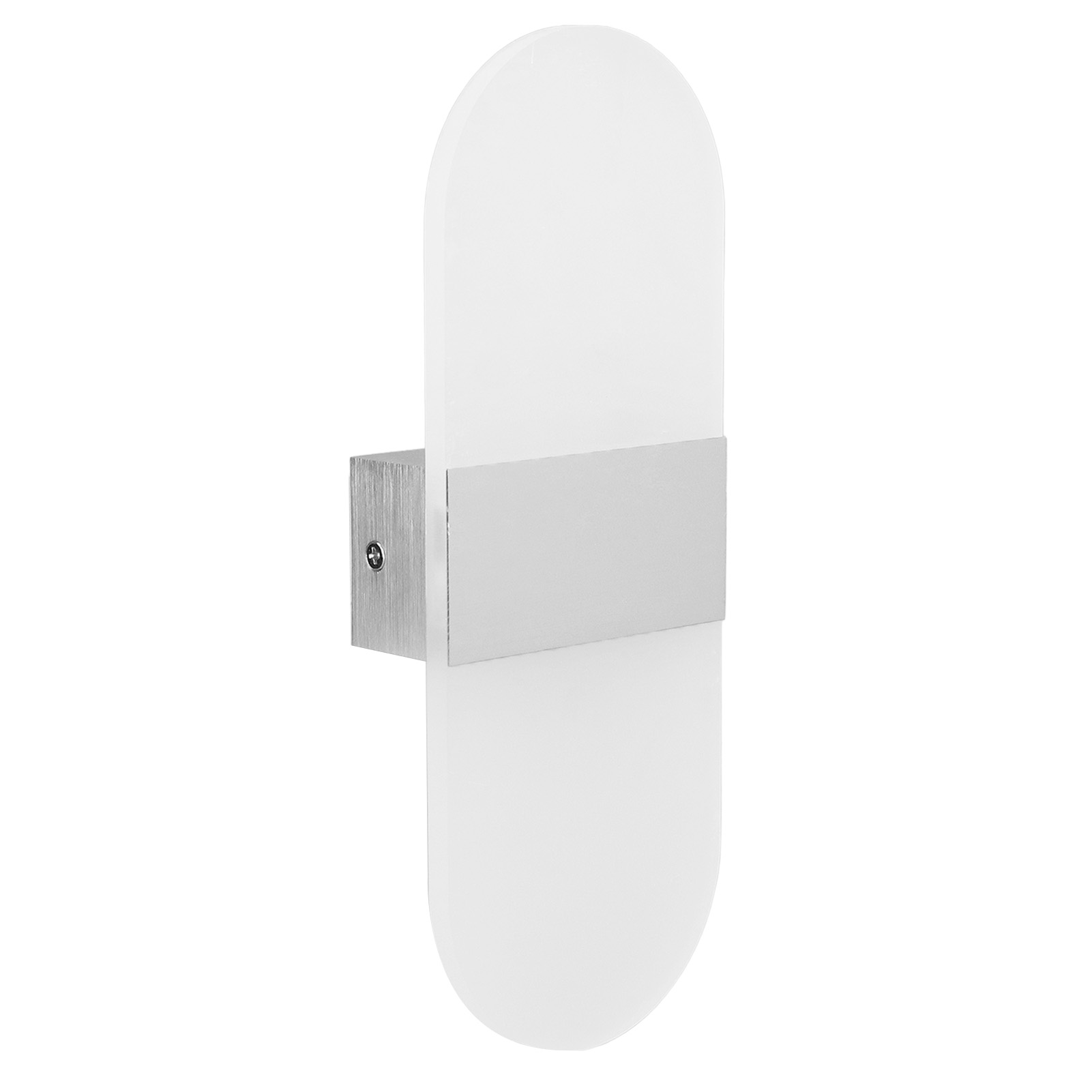 Led-wandleuchte Aus Acryl, 360° Drehbar, 6 W, Warmweiß, Moderne Wandleuchte Für Flur, Schlafzimmer, Restaurant, 90–265 V, Weiß