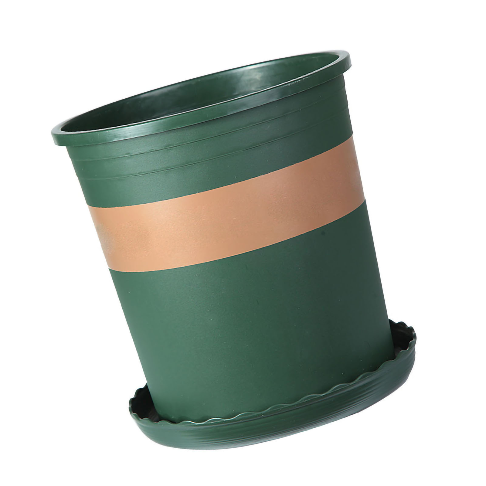 Multifunktionaler, Runder, Perforierter Pp-blumentopf, 18 Liter (5 Gallonen), Für Sämlinge Und Zum Umpflanzen. Maße: 28 X 31 X 22 Cm.