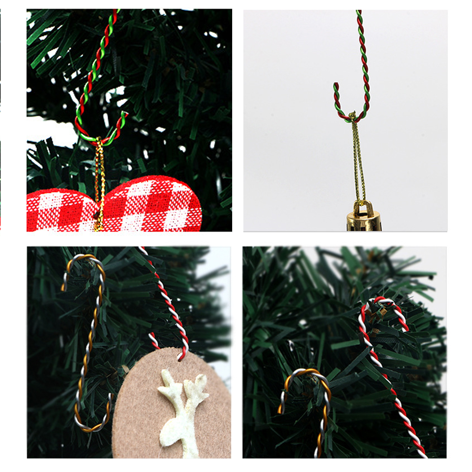 Dekorative S-förmige Haken Für Weihnachtsschmuck, Aus Metall, Einzigartig Und Edel.