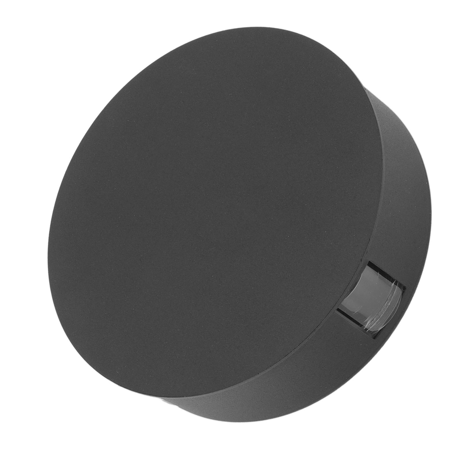 Moderne Runde Led-wandleuchte Mit 4-seitigem Abstrahlwinkel, 12 W, Hohe Helligkeit, Sanftes Licht, Wasserdicht, 85–265 V, Schwarzes Gehäuse