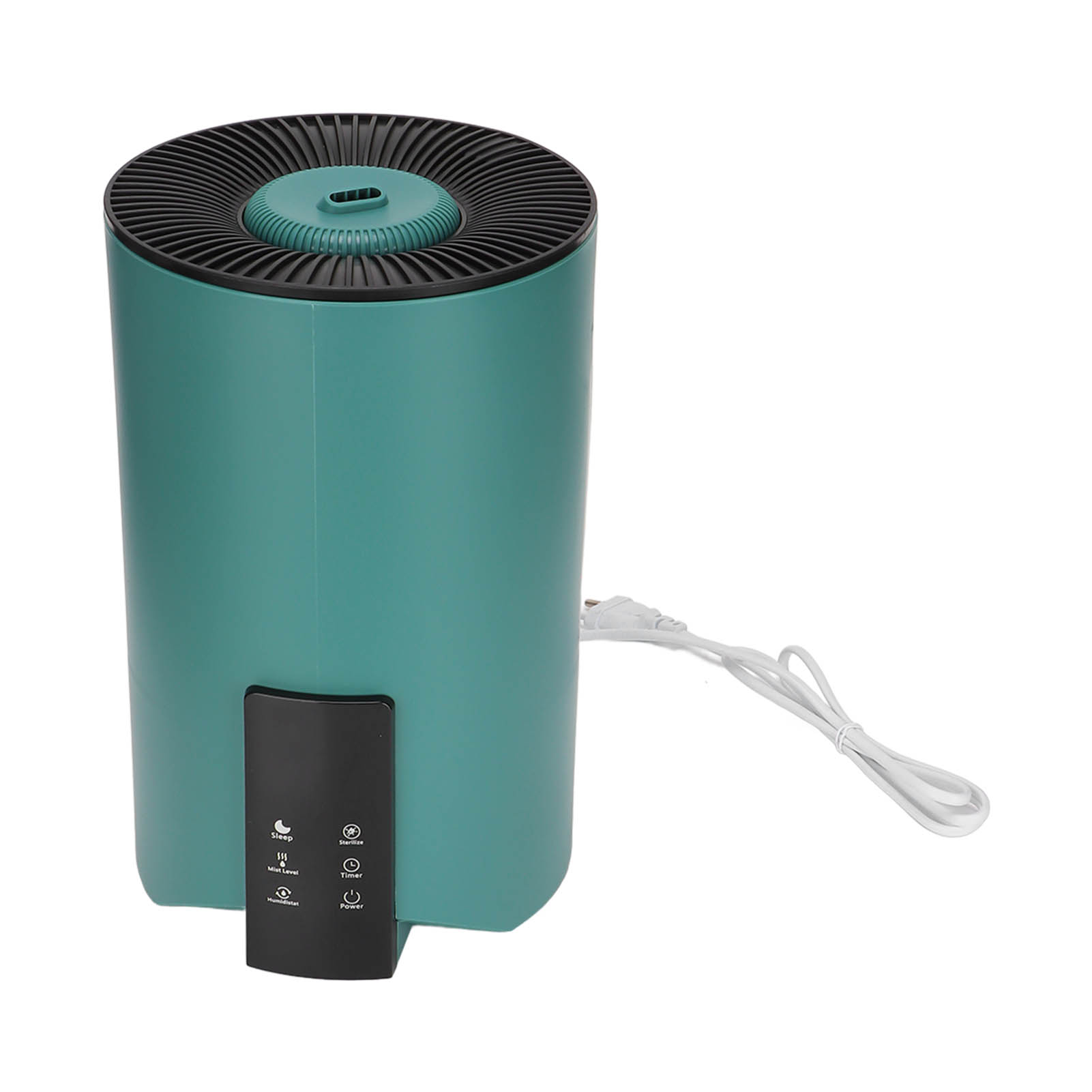Tisch-luftbefeuchter, 5 Liter Fassungsvermögen, Vier-filter-system, Kalt- Und Warmnebelfunktion, Timer-funktion, Eu-stecker (100–240 V)