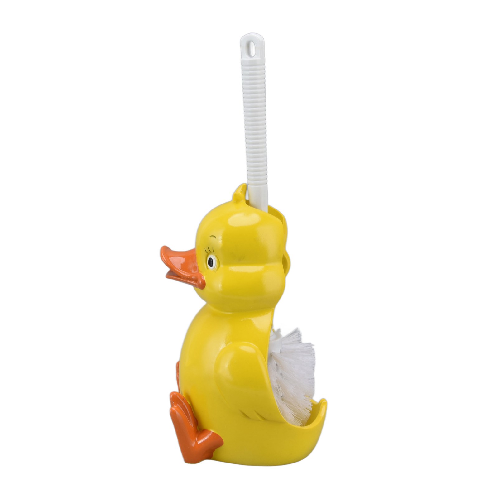Toilettenbürste „kleine Gelbe Ente“, Nahtlose Toilettenreinigungsbürste, Tiefenreinigungsbürste Für Badezimmer Mit Sockel