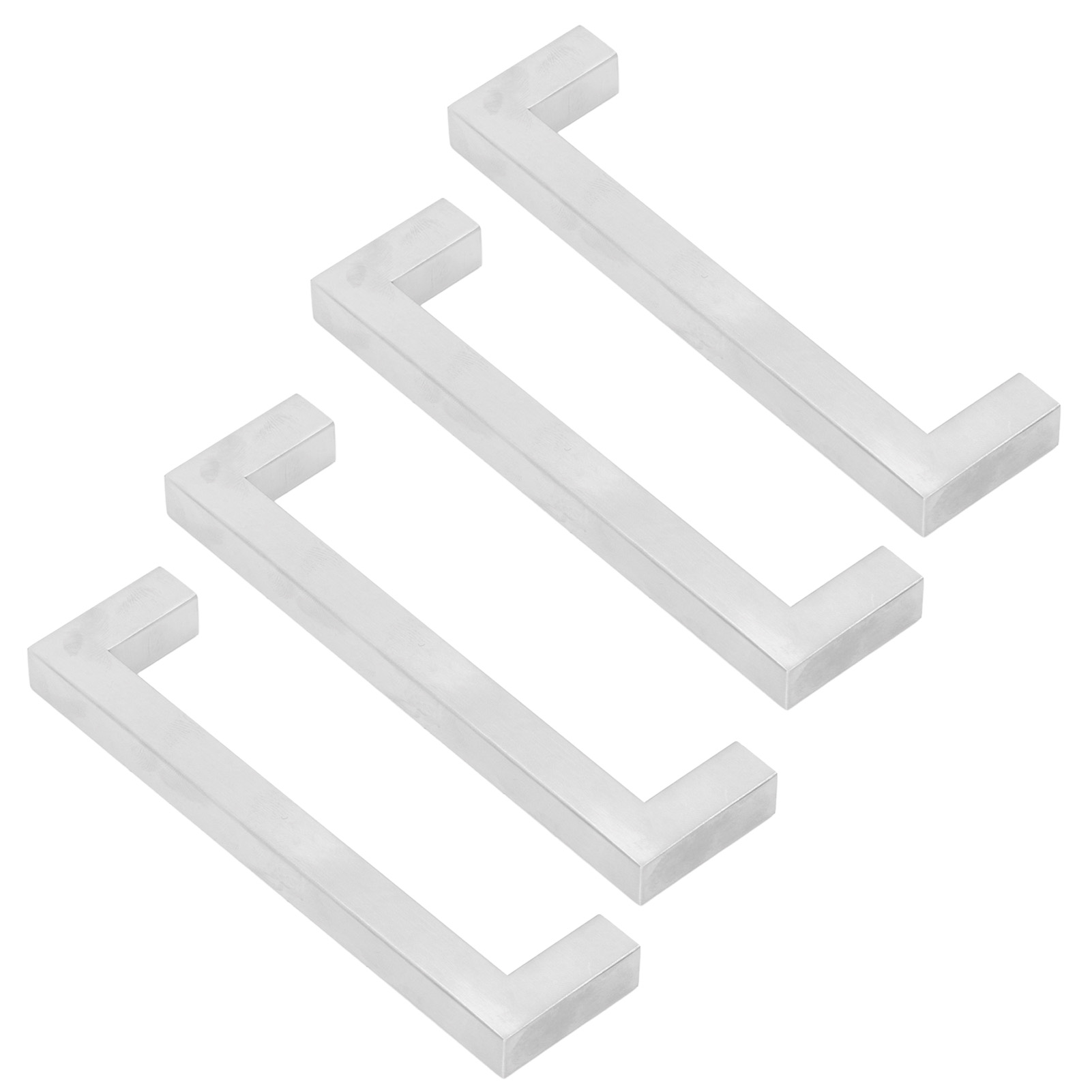 4er-set Schrankgriffe 201 Edelstahl-schrankgriffe Für Möbeltüren, Schreibtischschubladen 12x12x128