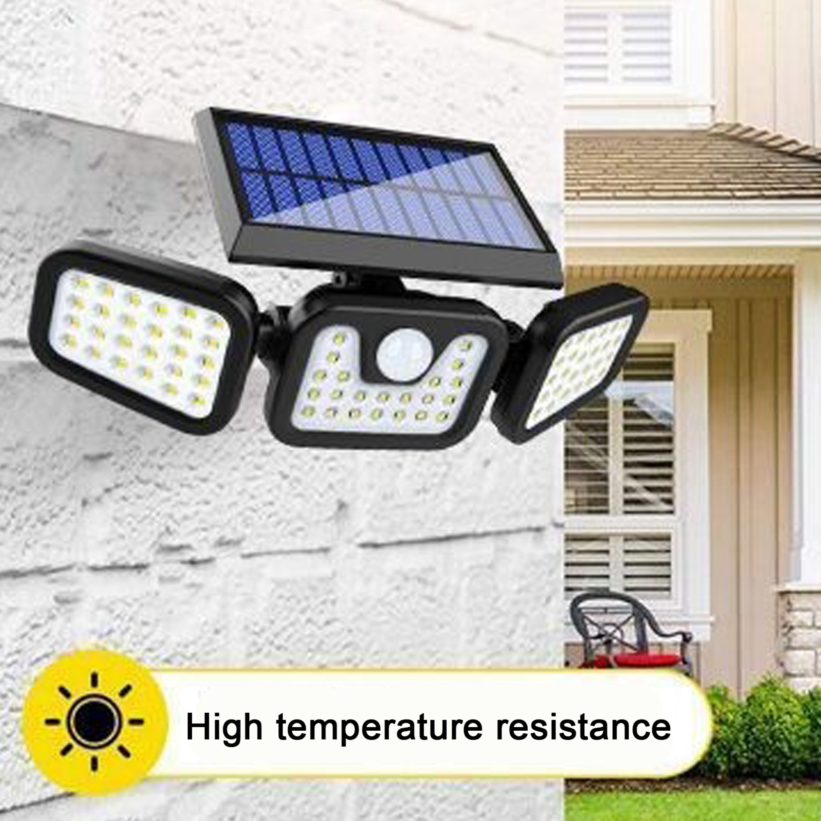Wasserdichte Led-solar-außenleuchten Mit Bewegungsmelder