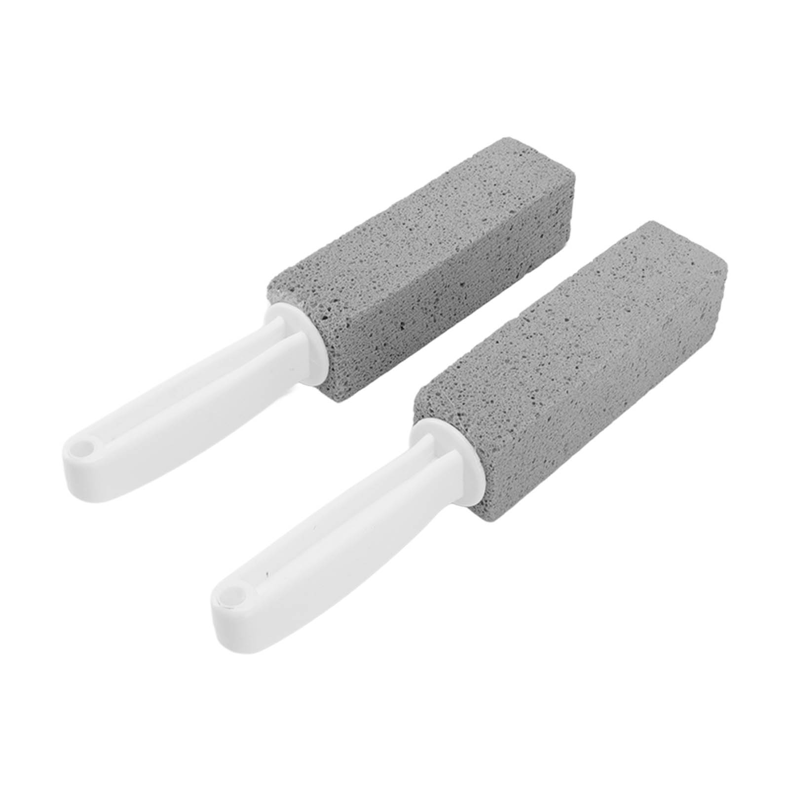 Set Mit 2 Bimsstein-reinigungsbürsten Für Toiletten, Mit Griff, Für Fliesen, Badezimmer, Küche Und Haushalt.