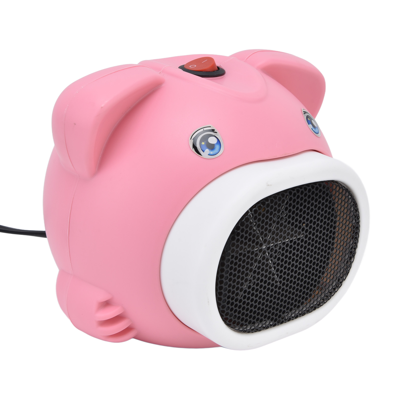 Kleiner Heizlüfter „rosa Schwein“ 600 W, Schnelles Aufheizen, Breiter Abstrahlwinkel, Sicher Und Leise, 220 V, Für Zuhause, Büro, Schlafzimmer, Eu-stecker 220 V