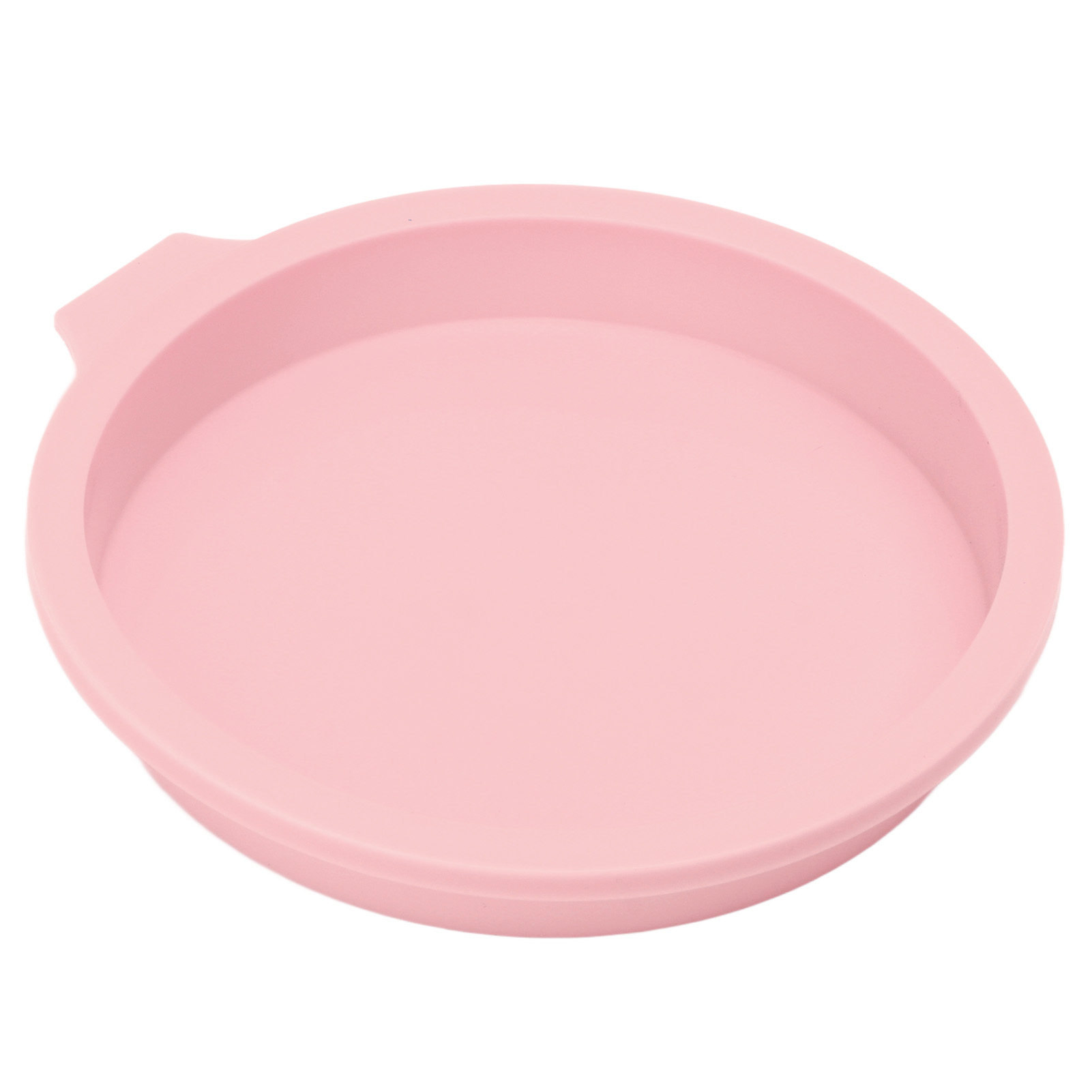Backform Für Die Küche, Wiederverwendbare Silikon-backform Für Bäckereien Und Konditoreien, Rosa, Rund