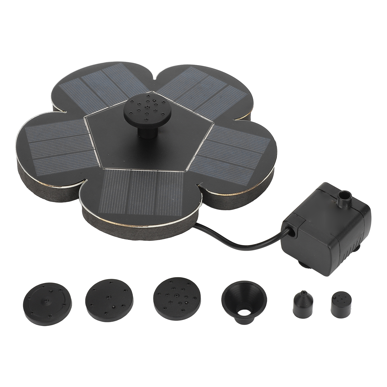 Solarbrunnen Im Pflaumenblüten-design, Solarbetrieben, Schneller Start, Einfache Installation, Weit Verbreitet, Stabiler Solarbrunnen