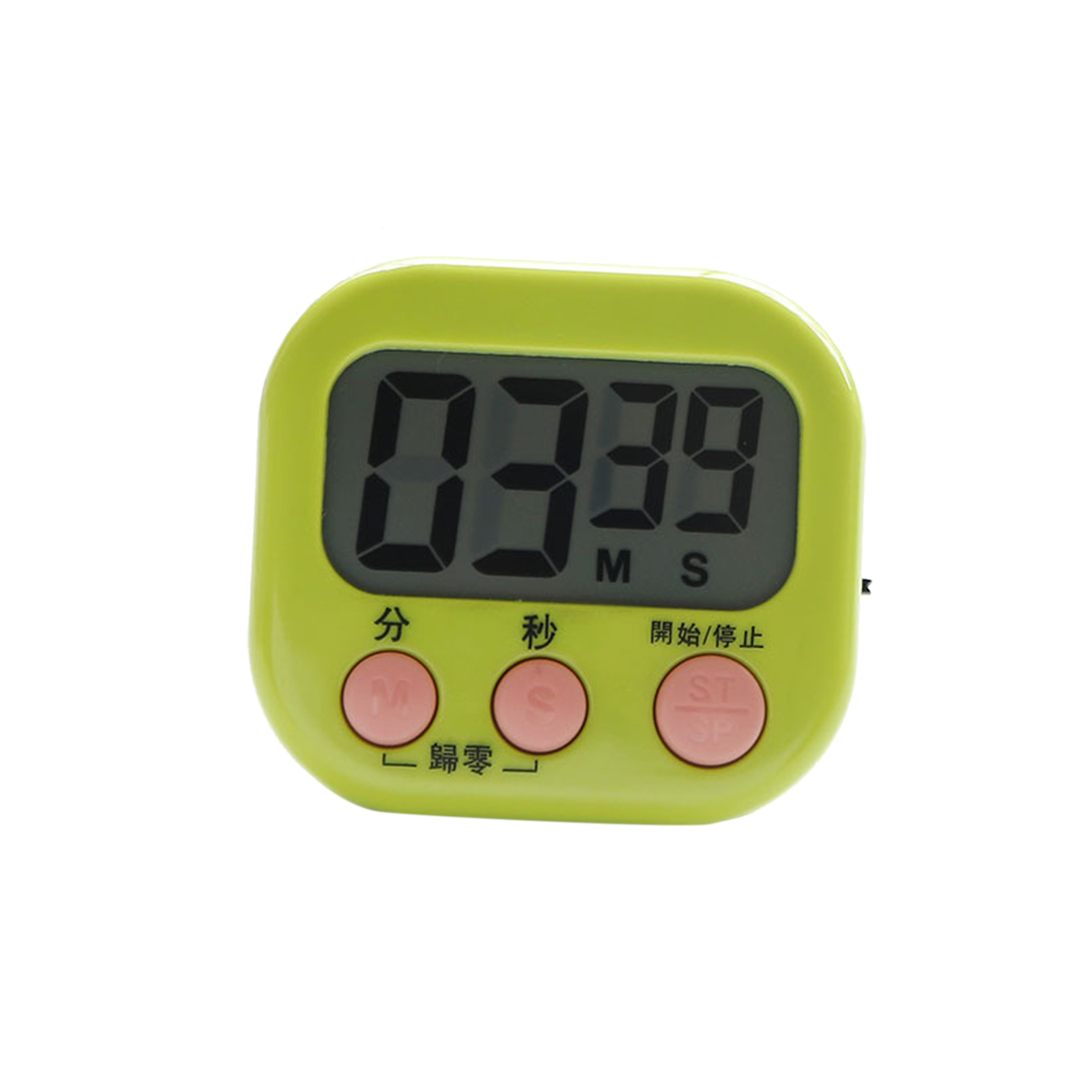 Multifunktionaler Elektronischer Timer Mit Großem Led-display, Lernmanagement-timer Für Arbeit Und Studium (grün)