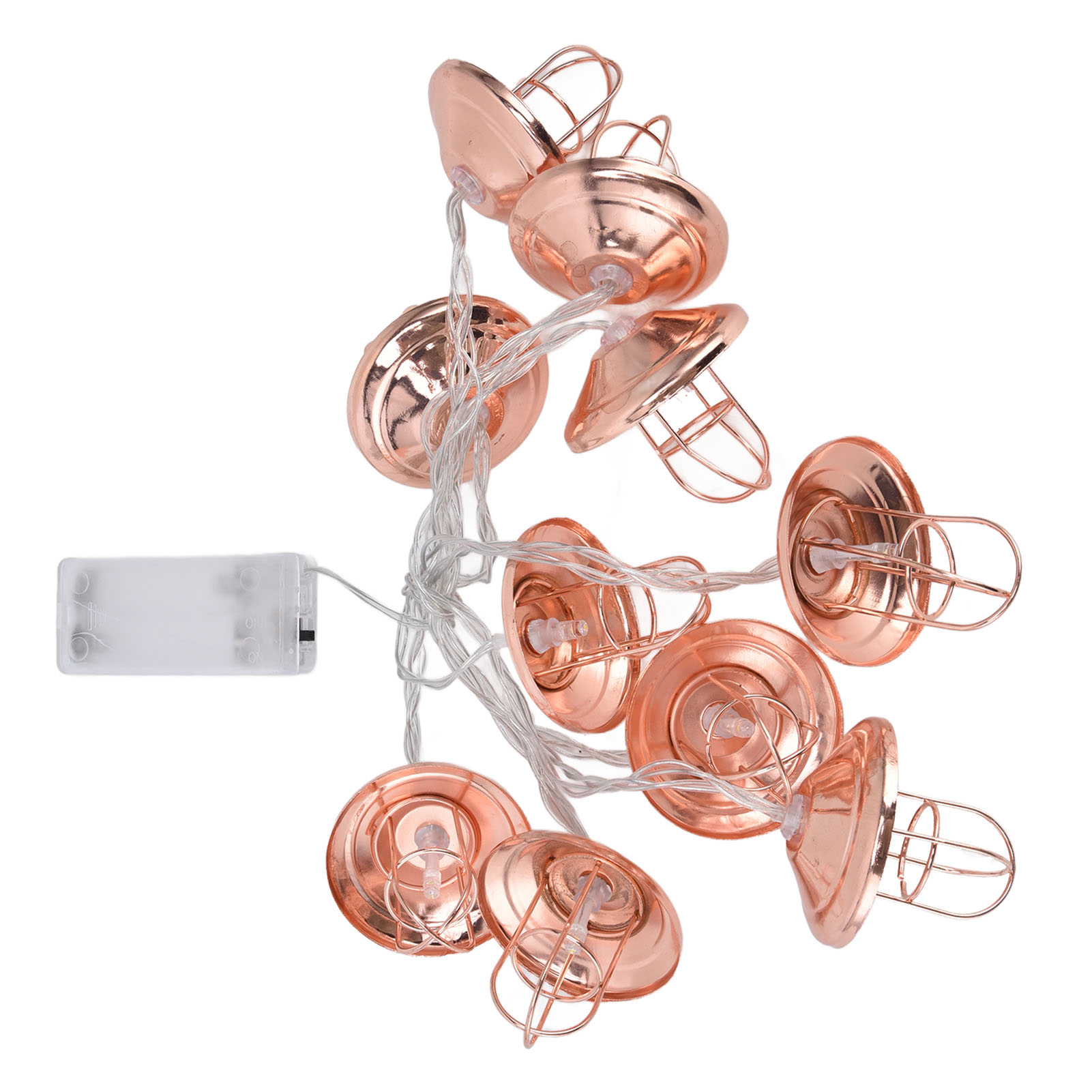 Energiesparende Led-lichterkette, Batteriebetrieben, Hohle Led-lichterkette Für Outdoor-picknick Und Camping