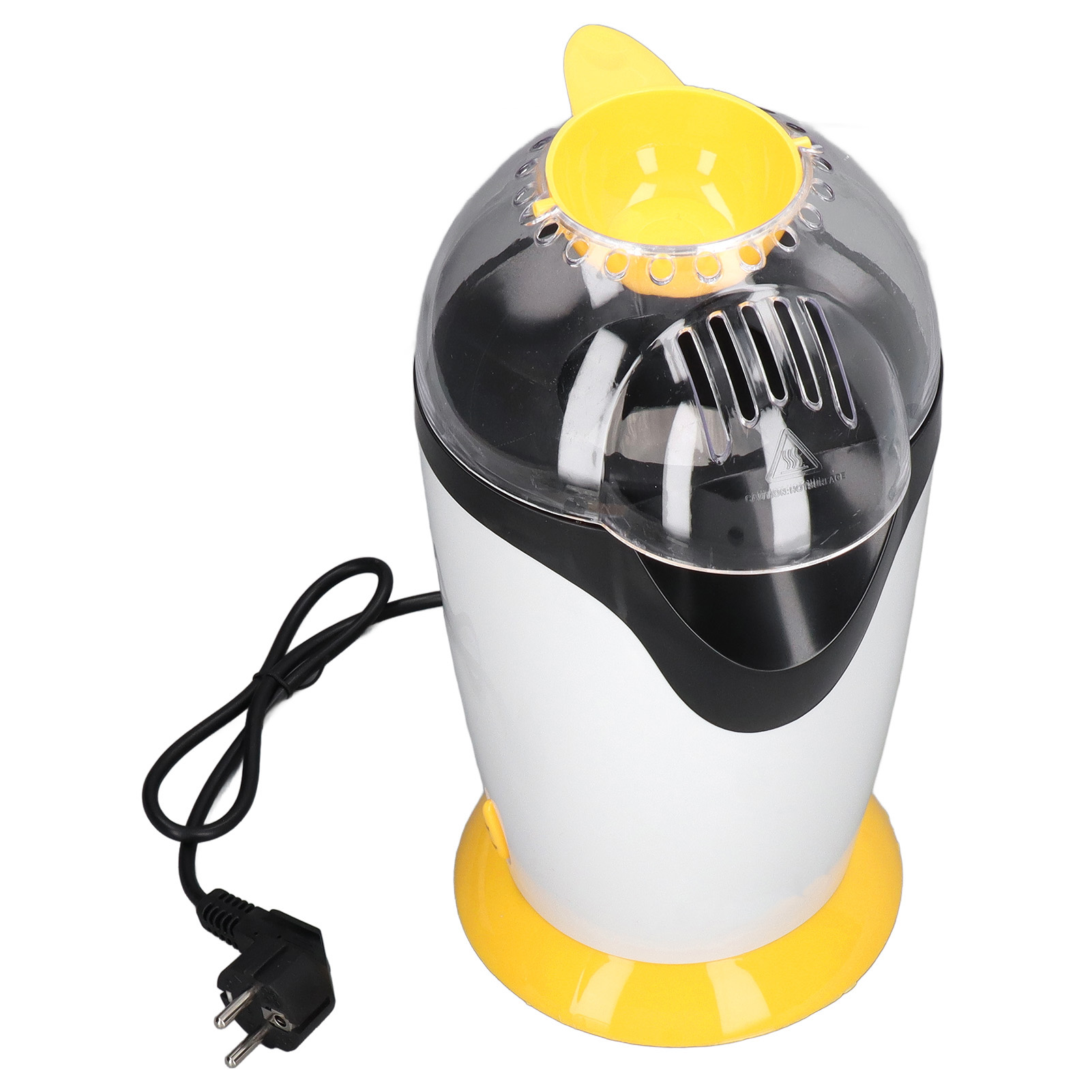 Miniatur-heißpopcornmaschine 1200w, Großes Fassungsvermögen 2,5l, Für Partys Und Veranstaltungen (eu-stecker 220v).