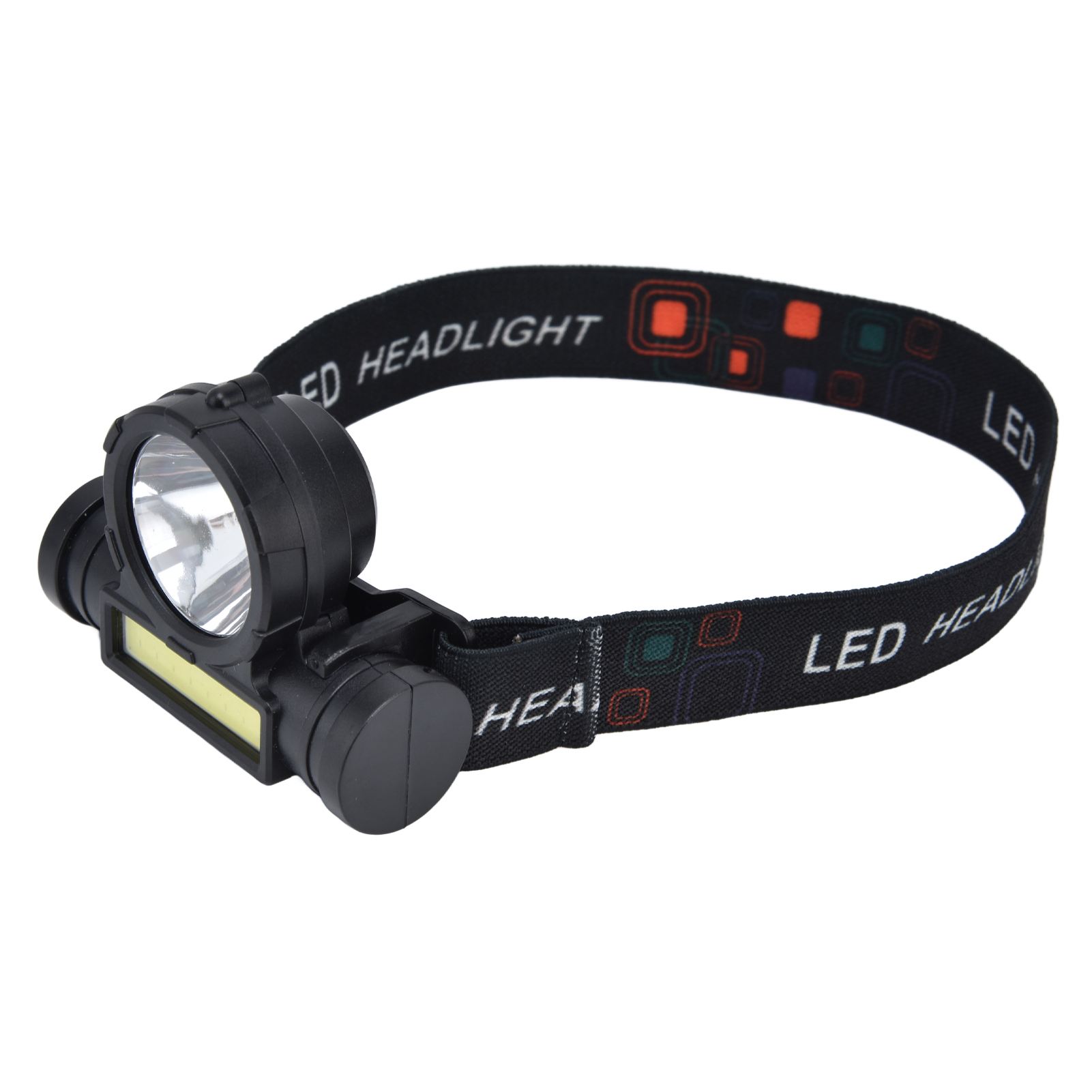Led-cob-stirnlampe, Verstellbar, Usb-aufladbar, Wasserdicht, Für Outdoor-aktivitäten Wie Camping, Jagen Und Angeln.