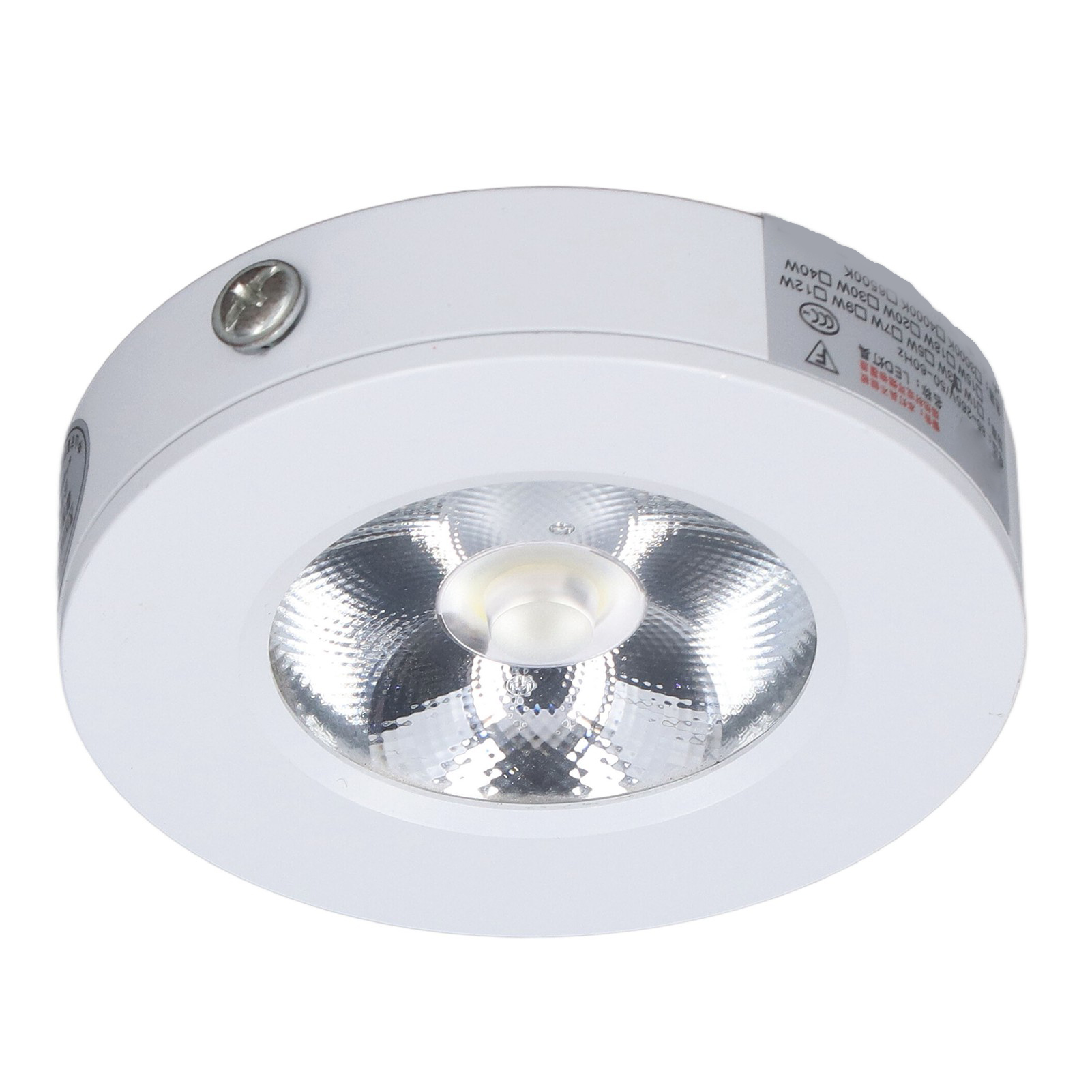 3w Cob Led-spotleuchte, Hitzebeständige Lackierung, Ultradünne Led-einbauleuchte Für Decken, 85–265v