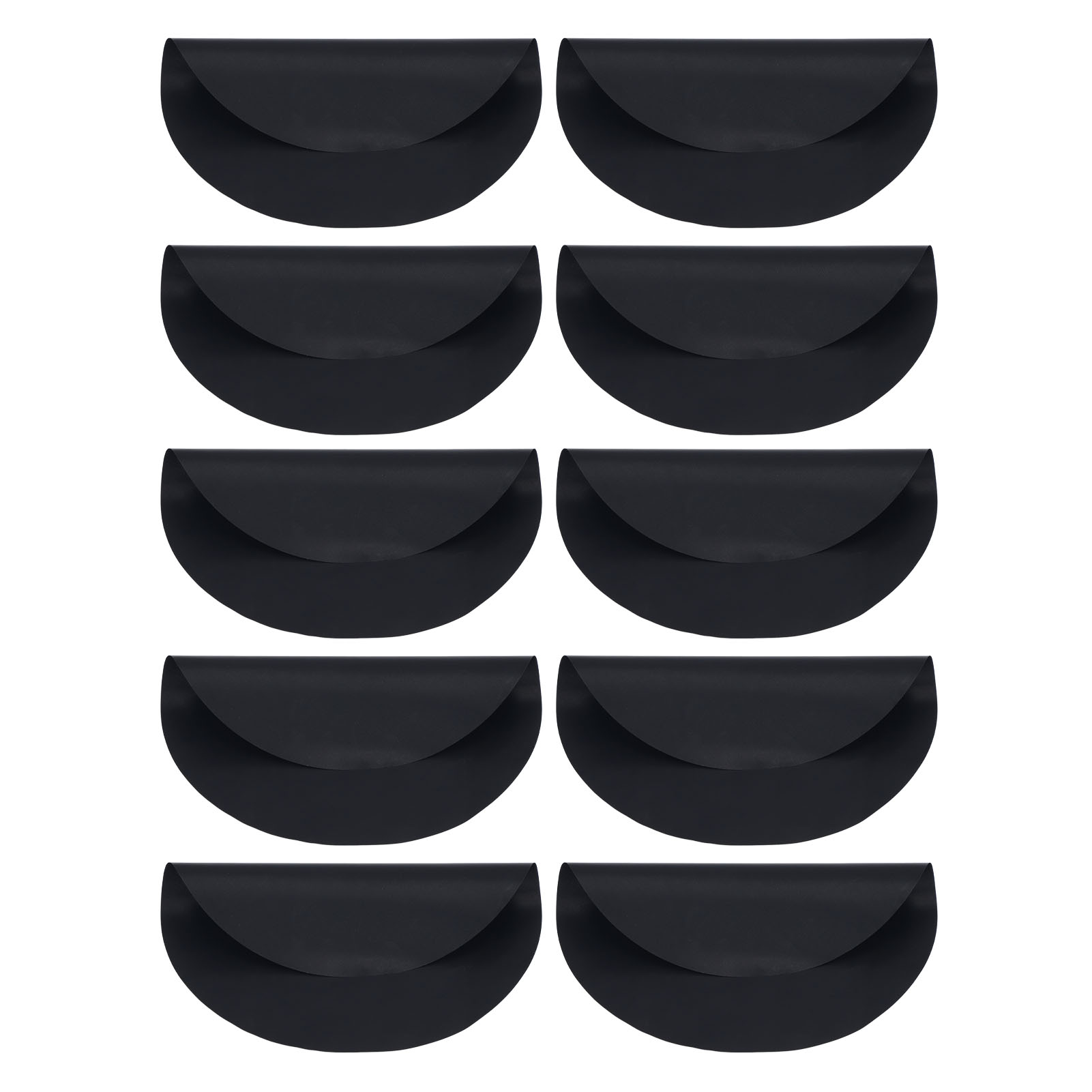Set Mit 10 Runden Ptfe-kochmatten, Wiederverwendbar, Antihaftbeschichtet Und Hitzebeständig, Zum Grillen, Braten Und Grillen.