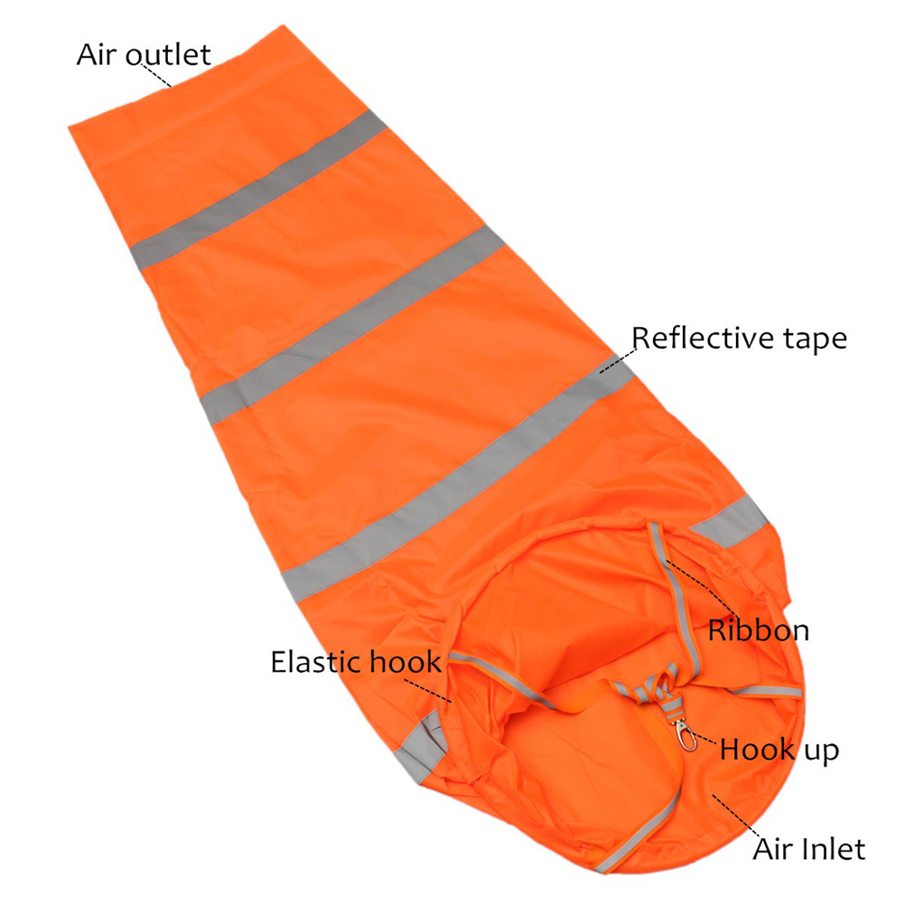 Windsack Mit Reflektierenden Streifen, Windmessbeutel Für Den Außenbereich, Windsack Aus Oxford-gewebe