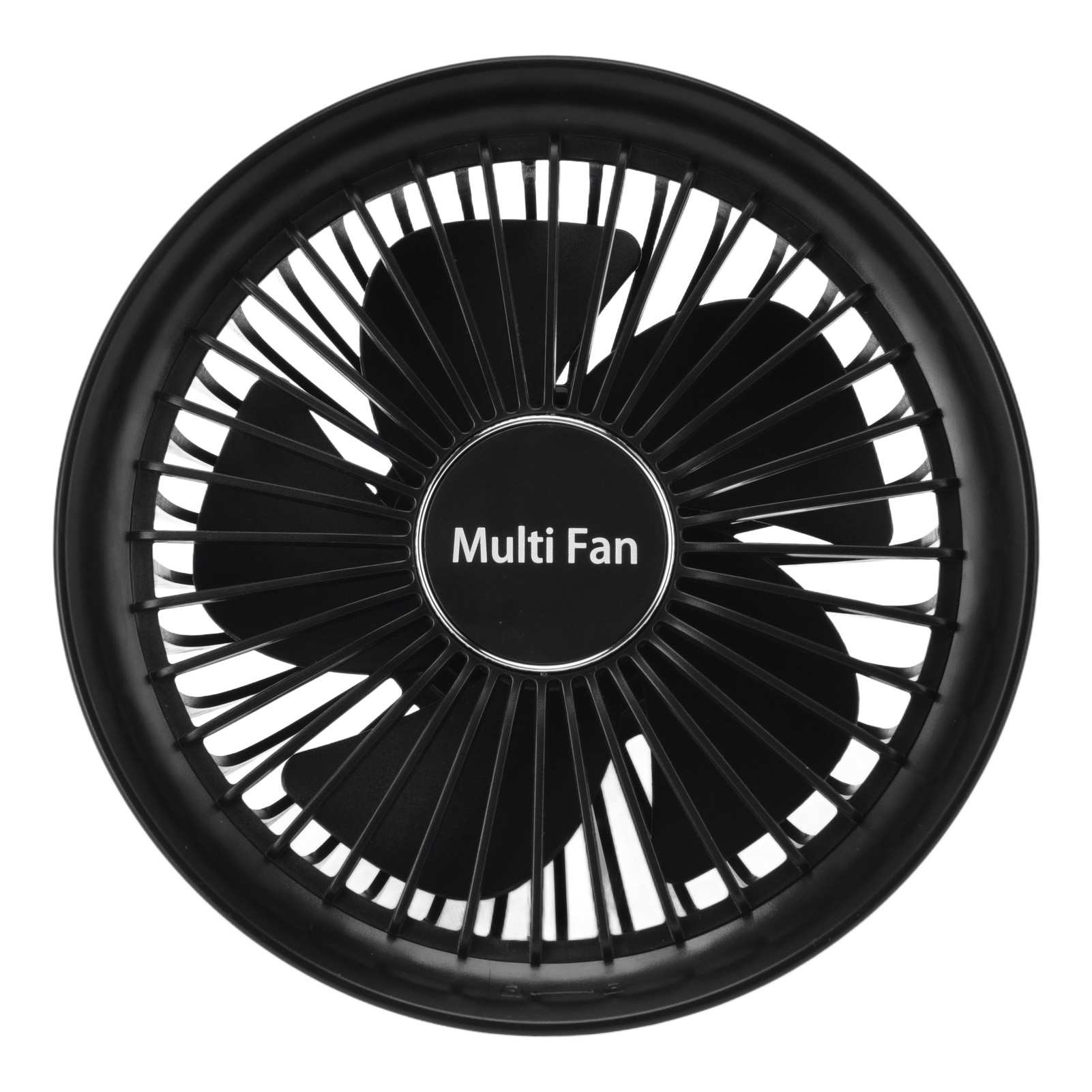 Tragbarer, Multifunktionaler Ventilator Mit Usb-ladefunktion, Batteriebetrieben, Zum Aufhängen Im Freien, Für Zuhause, Büro, Arbeitszimmer, Camping, Schwarz