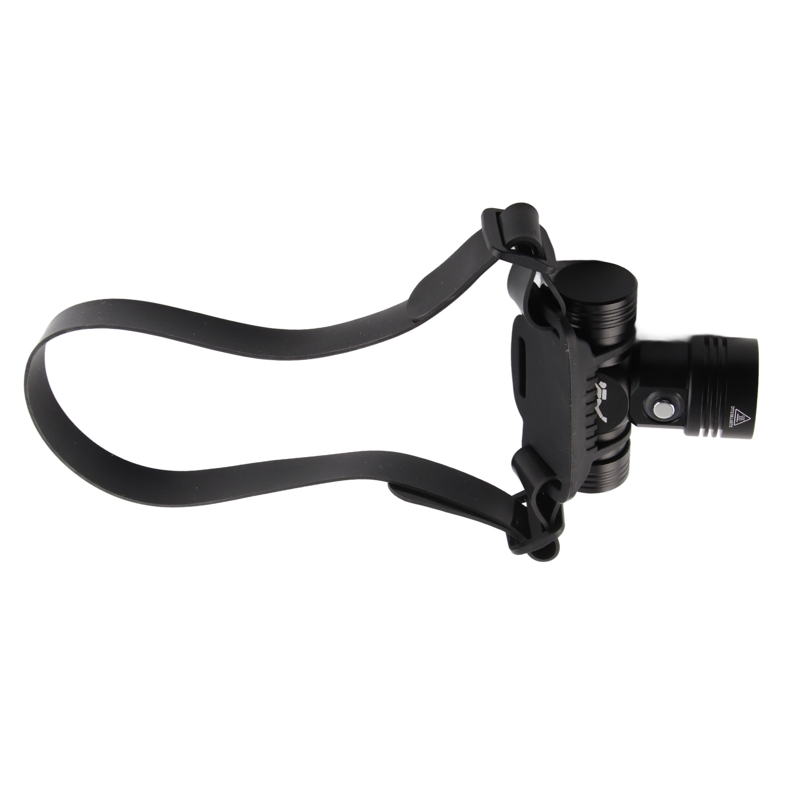 8000 Lm Taucherstirnlampe, 3 Leuchtstufen, Amphibisch, Aluminiumlegierung, Ipx8 Wasserdicht, Gelbes Licht, Reichweite Bis Zu 100 M Unter Wasser.