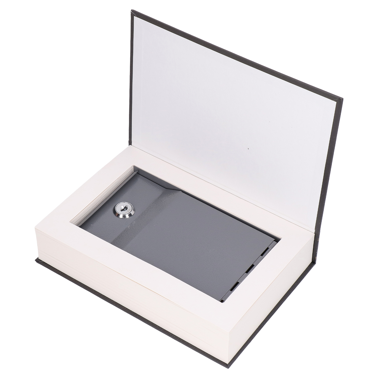 Diversion Buchsafe Metall-geld- Und Münzbox In Buchform Mit Schlüsselschloss Für Schmuck, Bargeld Und Kreditkarten. Reise In Den Westen