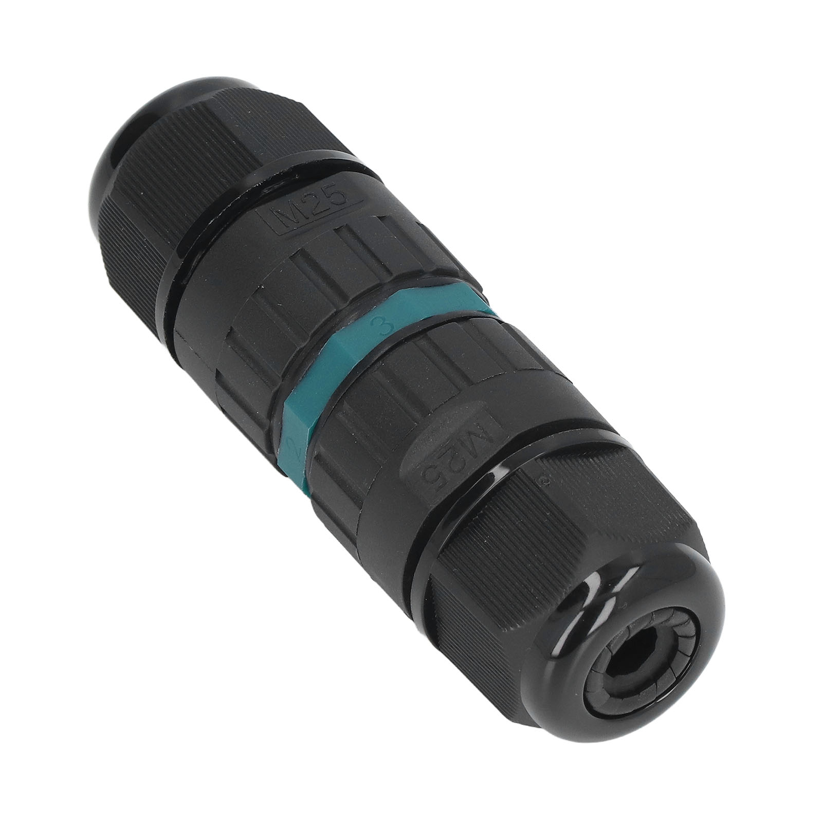 Ip68 Wasserdichter Steckverbinder Für Den Außenbereich, Schnellanschluss, Gerader Durchgang, 5-adriger Anschluss, 10–14 Mm