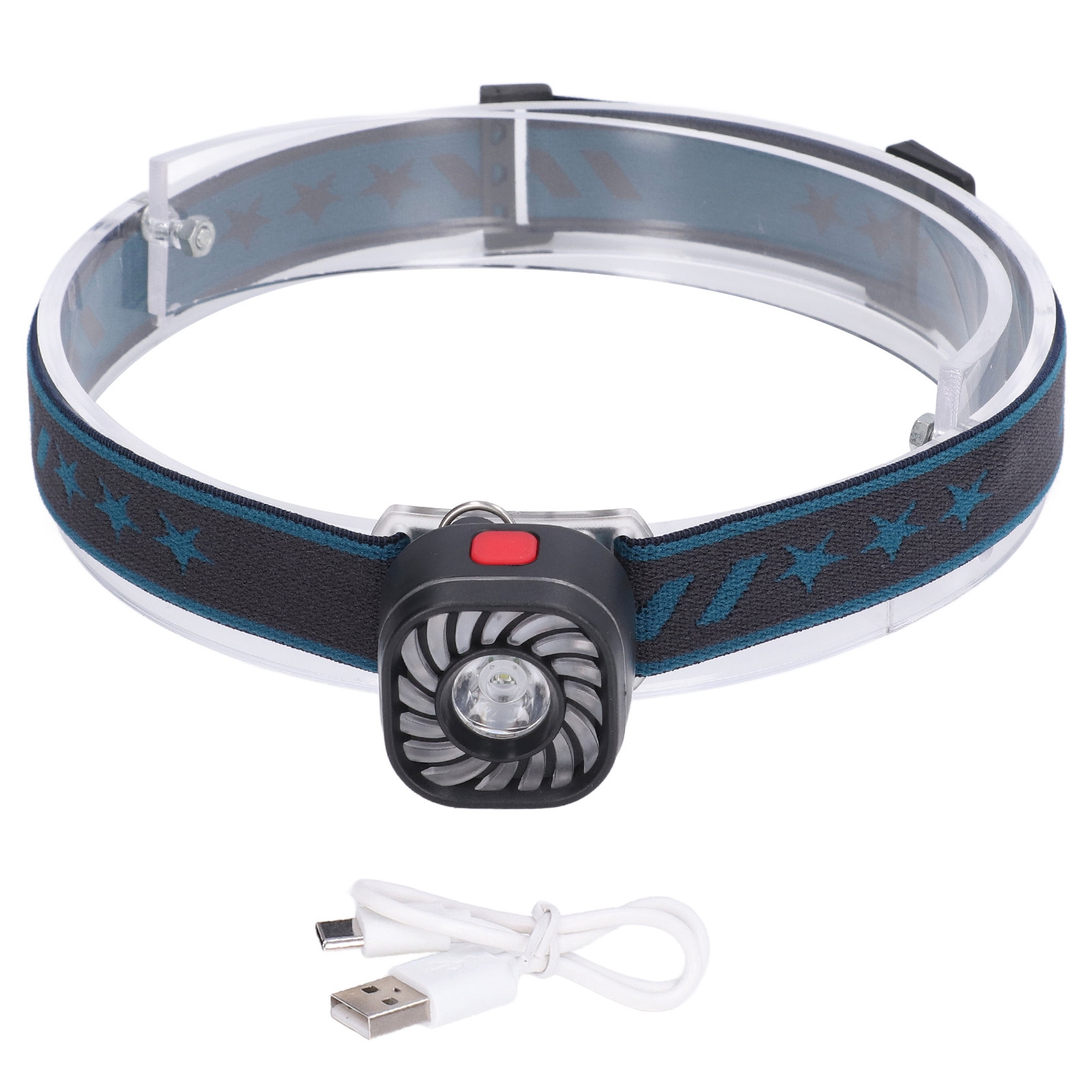 Led-stirnlampe Mit Usb-ladefunktion, Multifunktionaler Stirnlampe Mit Magnethaken, 7 Modi, Wasserdicht, Outdoor-stirnlampe