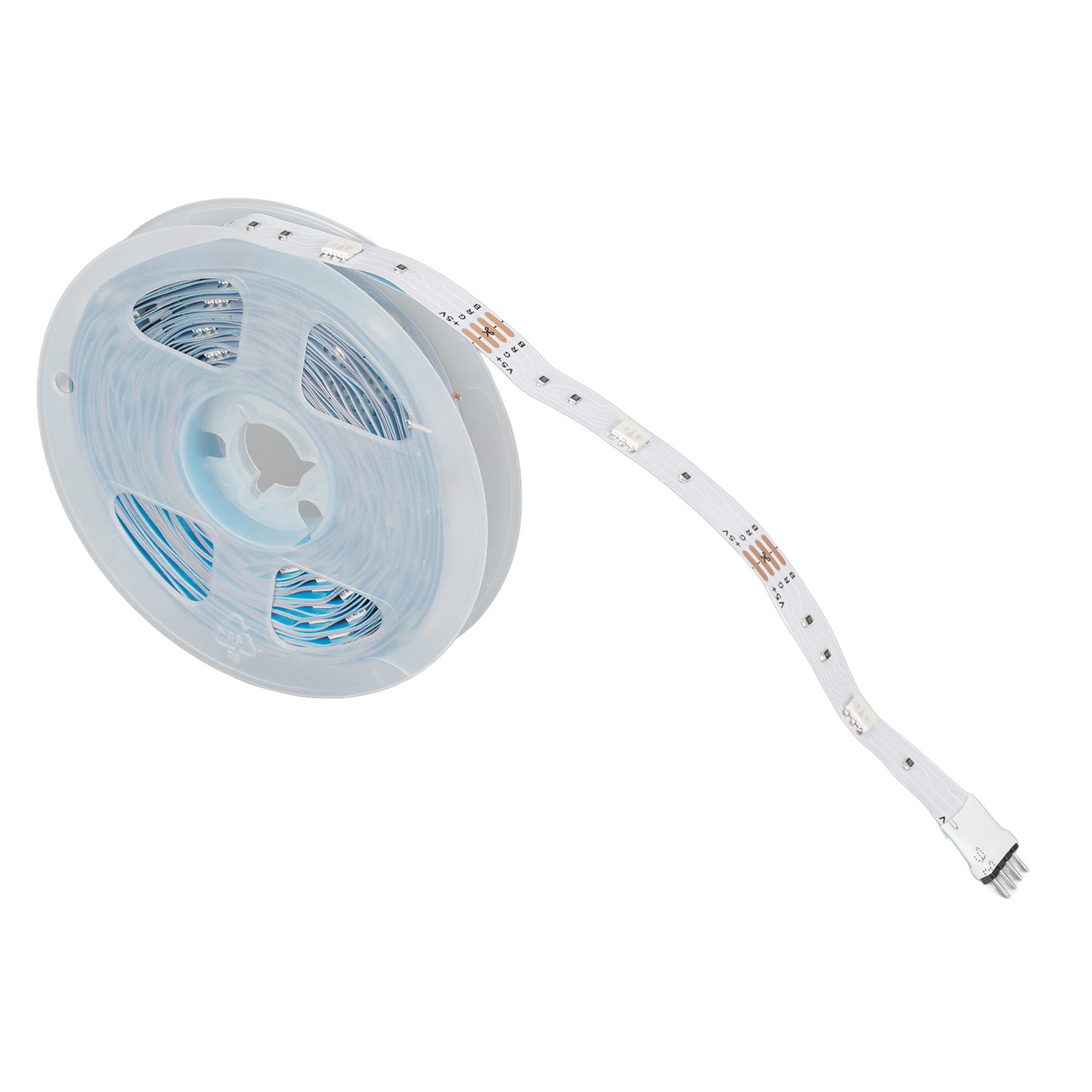 Rgb-led-streifen Mit Druckknopfsteuerung, 5 V, 3 Tastenfunktionen, 5 M / 16,4 Fuß, Für Schlafzimmer, Küche, Partys Und Festivals