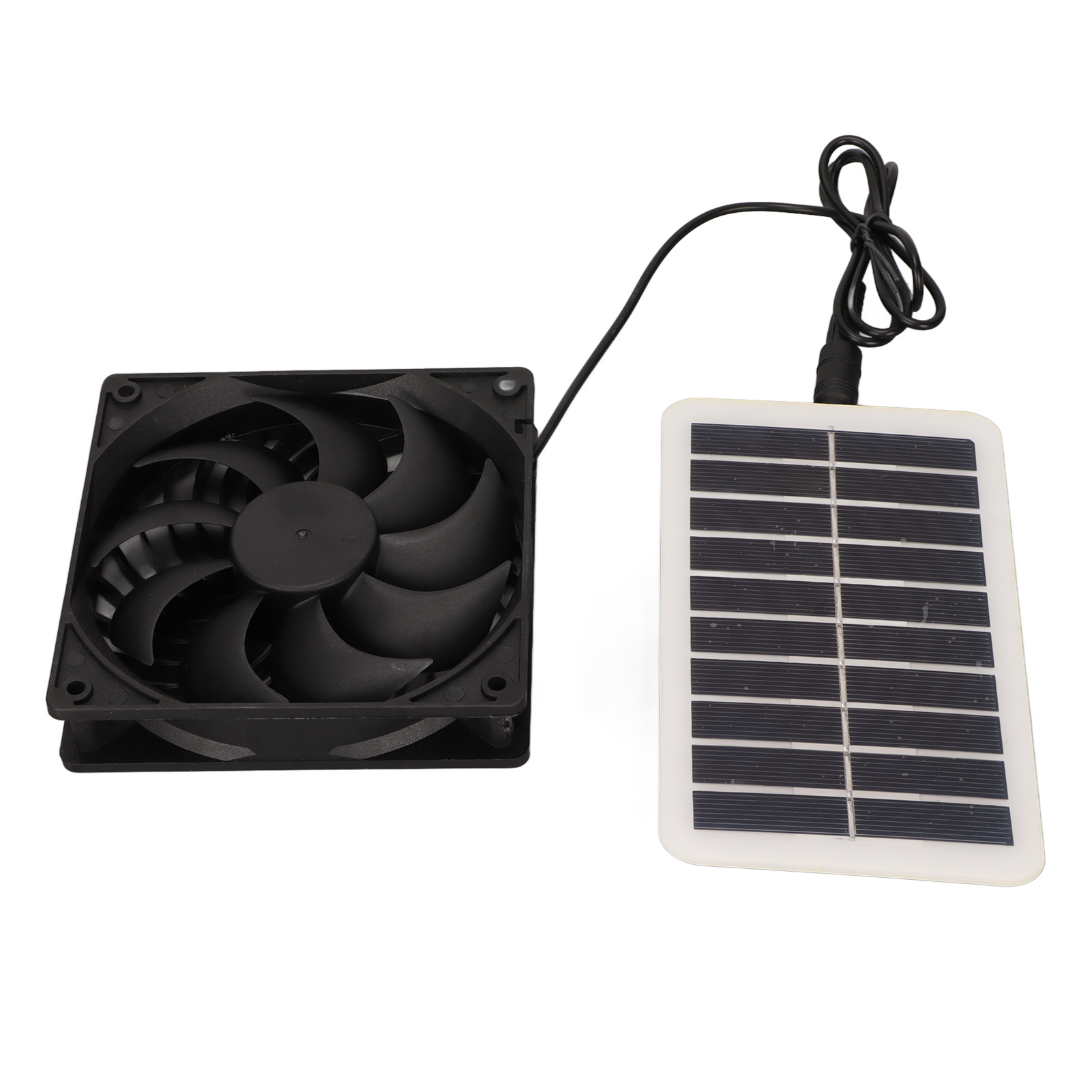 Tragbarer, Solarbetriebener 15-watt-abluftventilator Mit Energiesparfunktion Und Geruchsbeseitigung, Ideal Für Tierzwinger Und Wohnmobile.