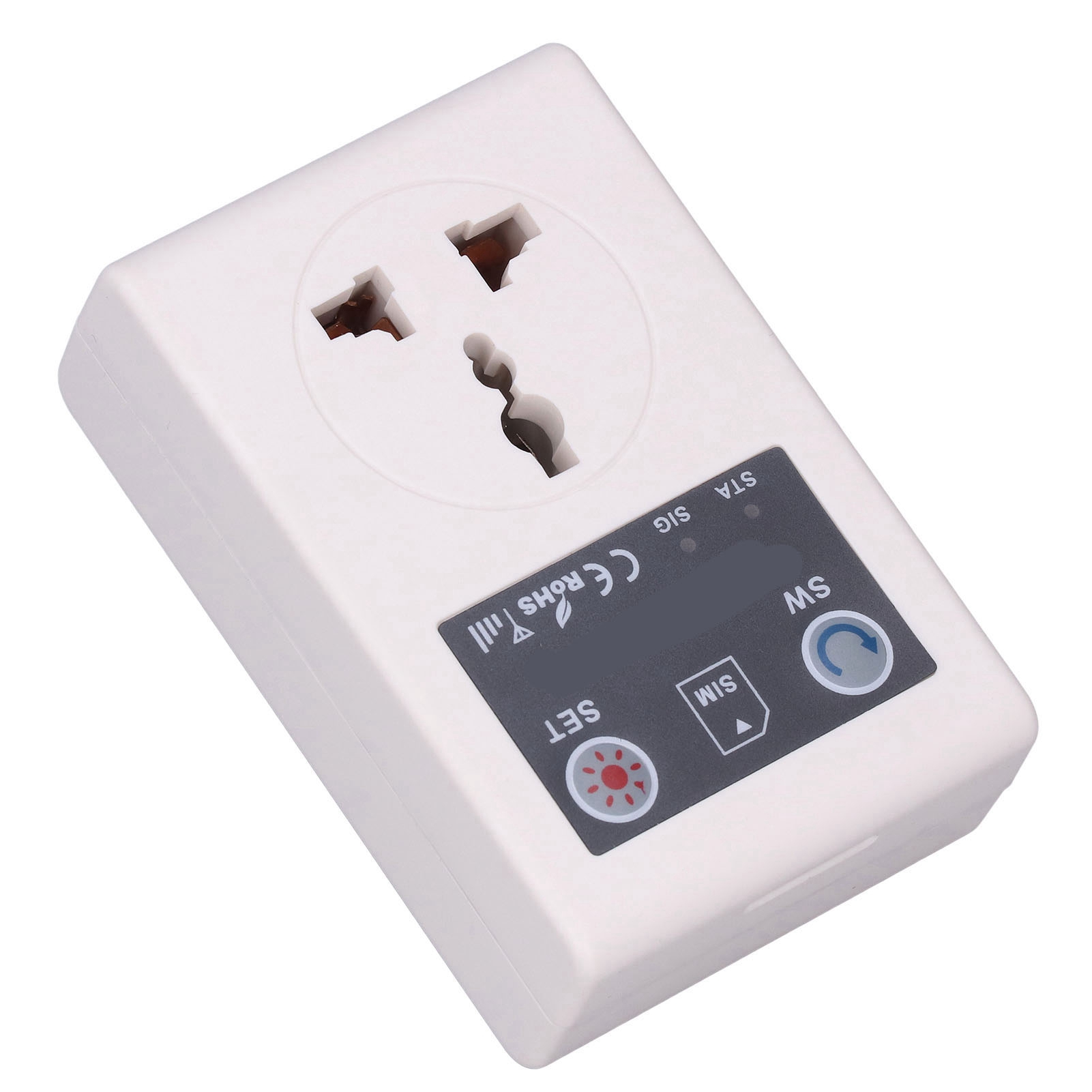 Intelligente 10-a-steckdose Mit Funkfernbedienung Für Mobiltelefone (gsm) – Haushaltssteckdose (eu-stecker, 110–220 V)