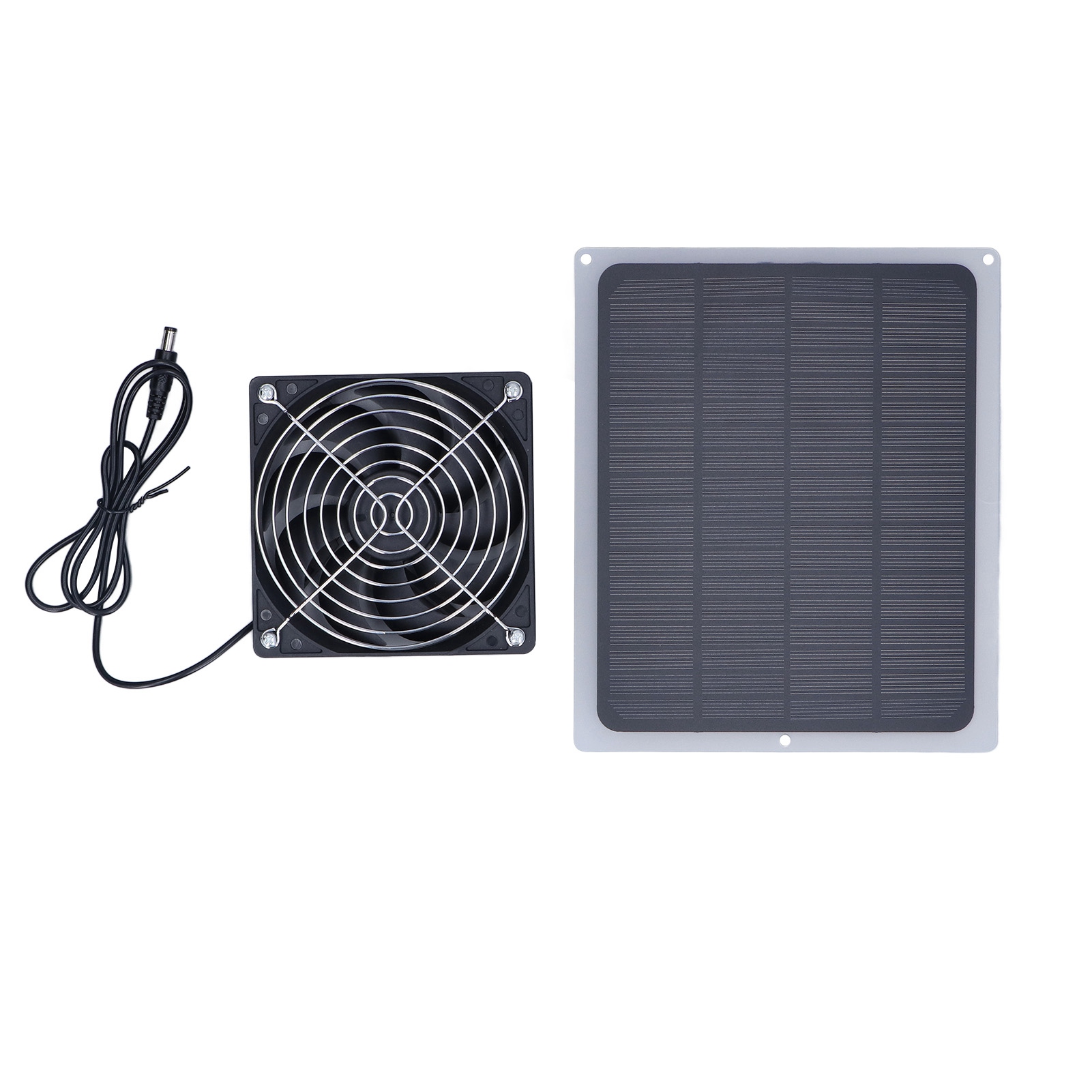 6-w-solarventilator Mit Schutznetz, Wasserdicht, Für Gewächshäuser, Hühnerställe Und Den Außenbereich