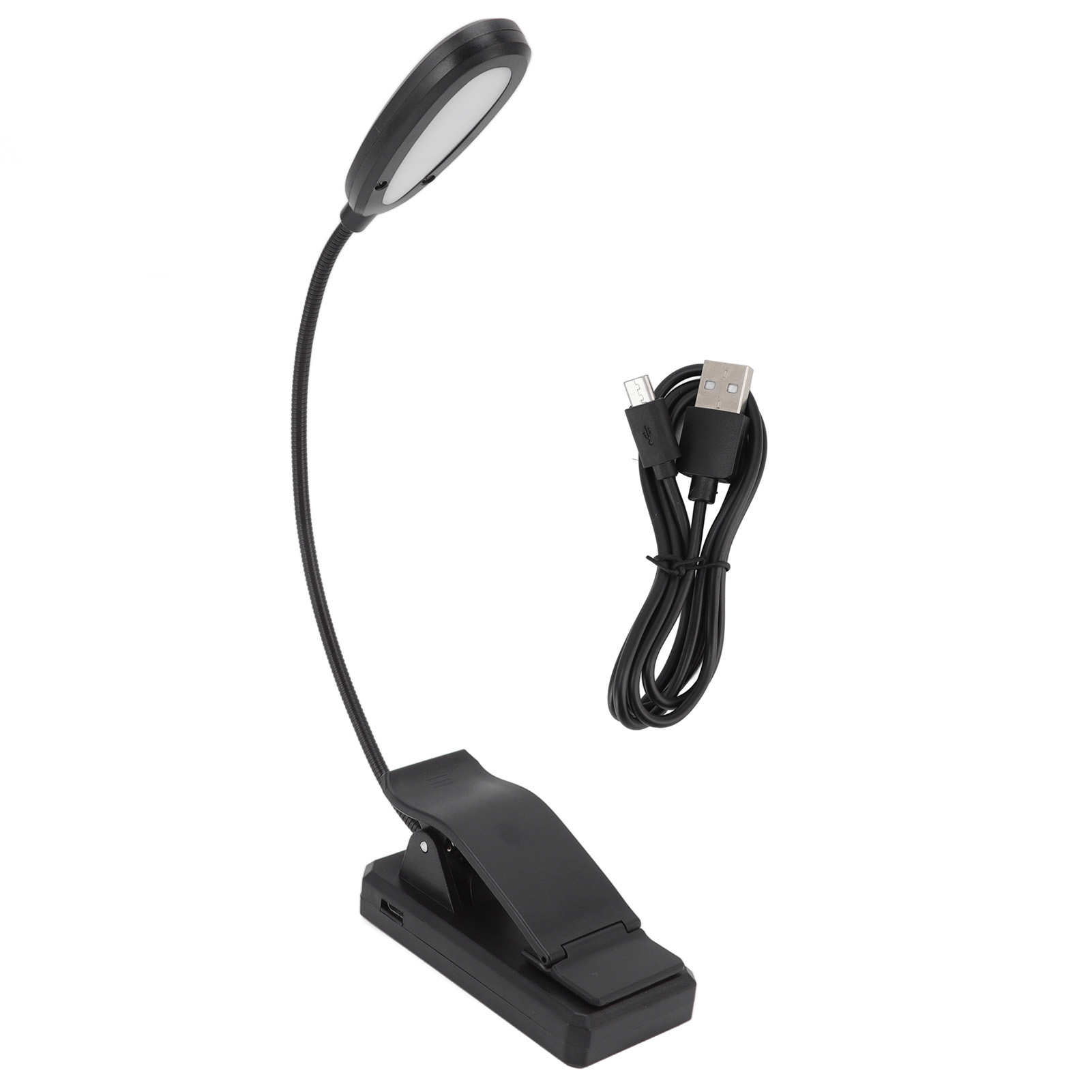 Klemmbare Schreibtischlampe, 360° Drehbar, 3 Farbtemperaturen, 5 Leds, Ideal Zum Lesen, Lernen, Für Studentenwohnheime, Büros Und Schlafzimmer.