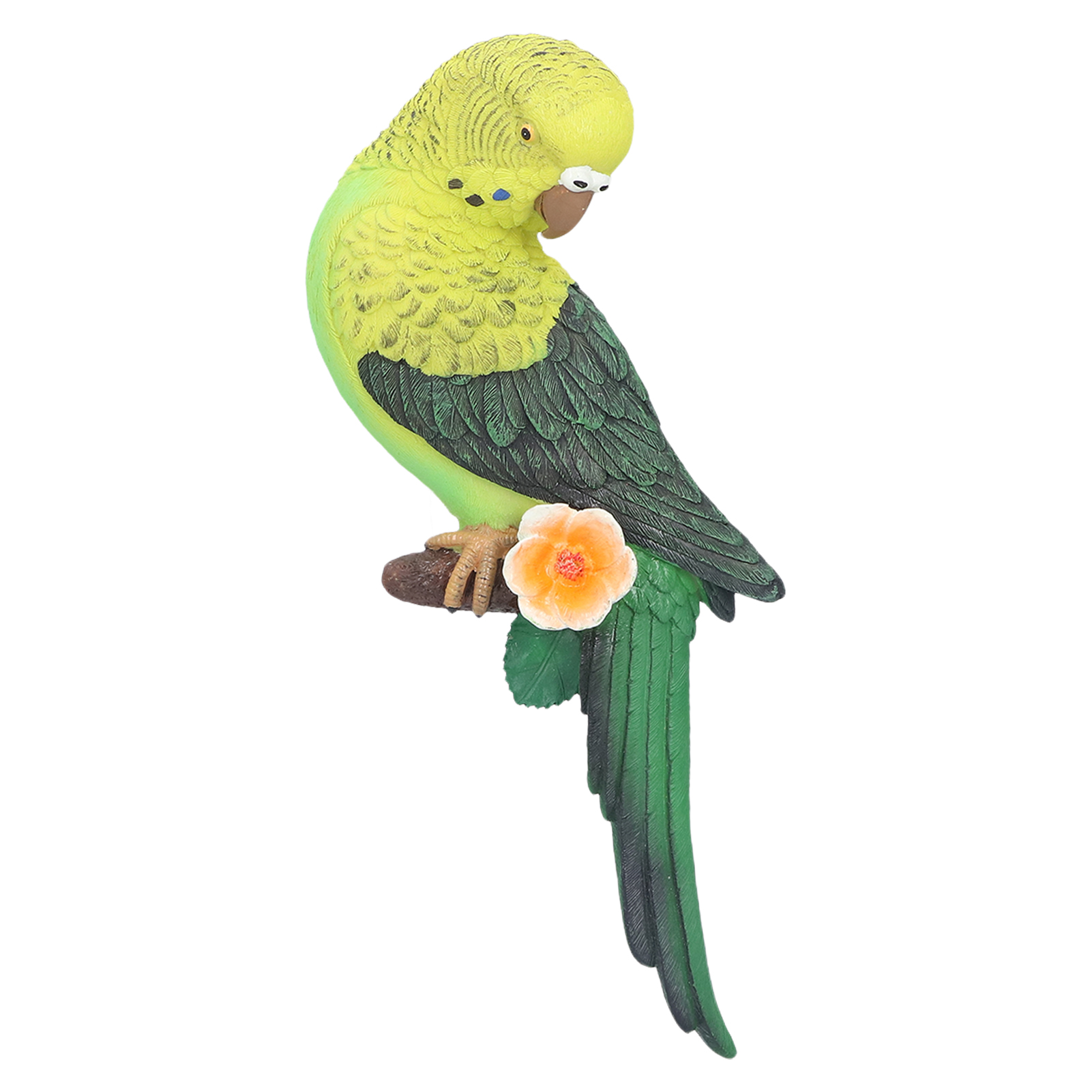 Künstlicher Vogel, Umweltfreundlich, Hochwertige Verarbeitung, Fein Geschnitzt, Aus Kunstharz, Vogelsimulator
