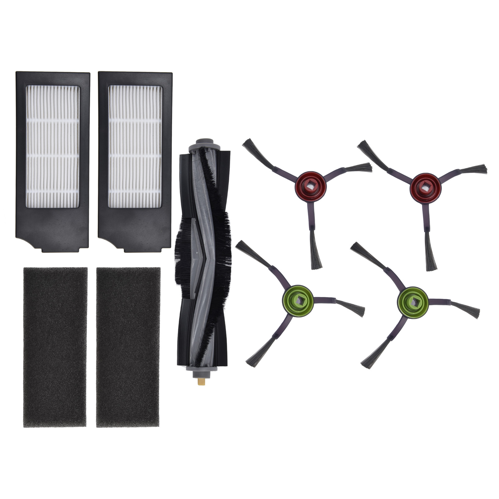 Staubsauger-bürstenfilter-set, Kehrbürste, Haupt- Und Seitenbürste, Staubsaugerzubehör Für Deebot X1 Omni
