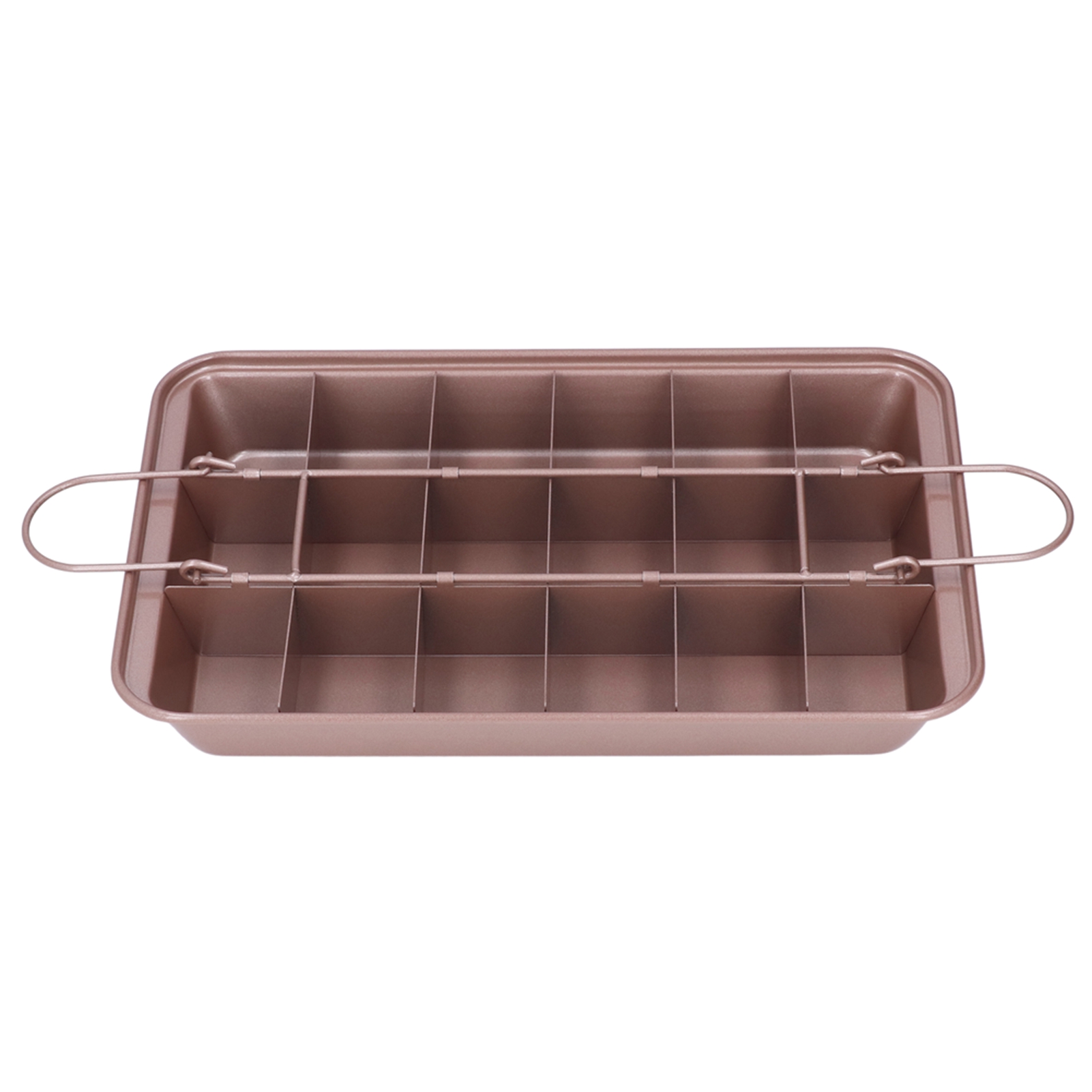 Brownie-backform Aus Kohlenstoffstahl, Donut-kuchenform, Antihaft-brownie-form Für Küche Und Dessertladen