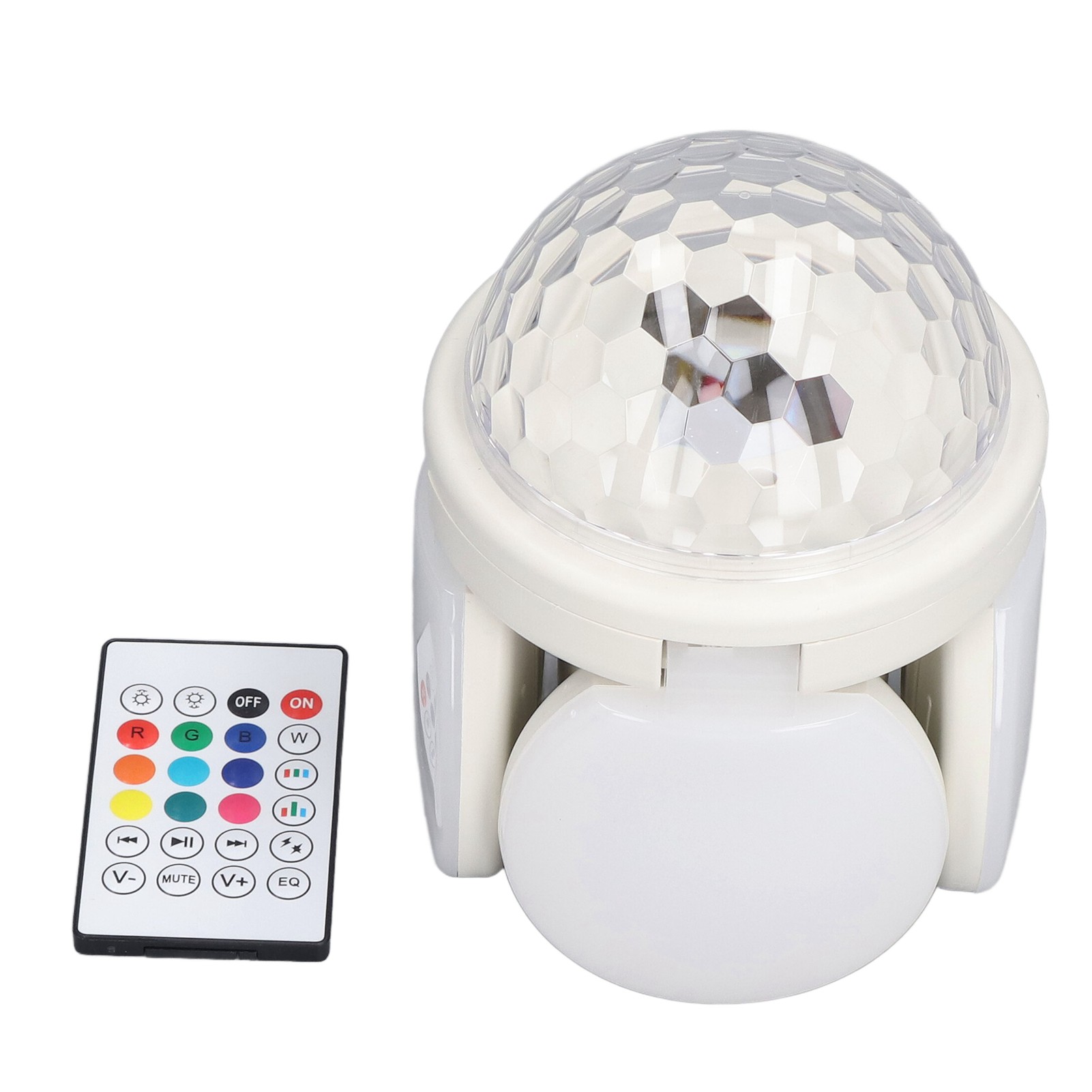 Led-bluetooth-deckenleuchte 48w 85–265v E27 Rgbw Mit Fernbedienung Und Musikfunktion Für Partydekoration