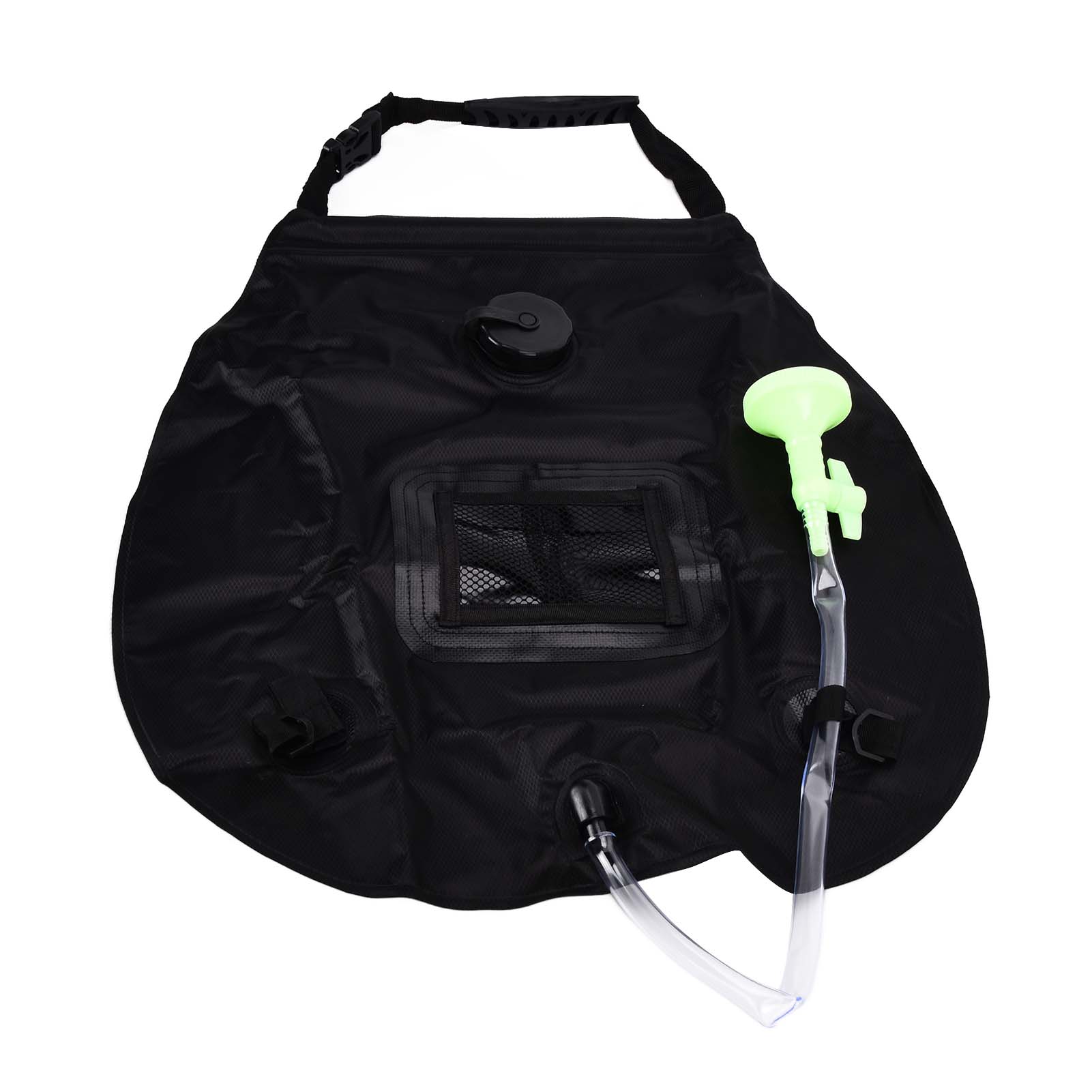 Duschsack, Einziehbar, Ungiftig, Umweltfreundlich, Hochbelastbar, Tragbarer Solarduschsack Für Camping Und Reisen
