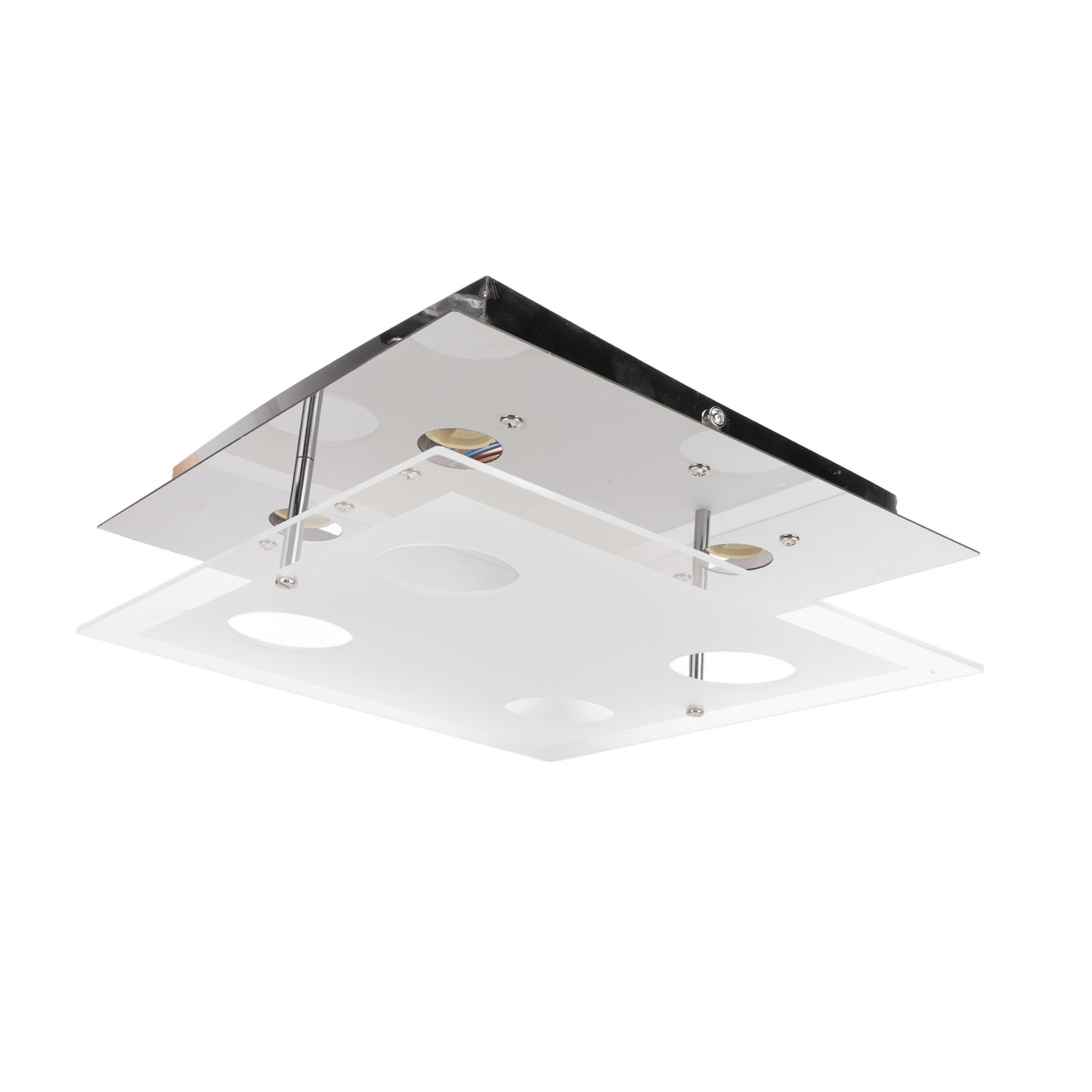 Gu10 Deckenleuchte, Schlichtes, Modernes Led-deckeneinbaumodell Für Schlafzimmer, Wohnzimmer, Esszimmer, 85–265 V